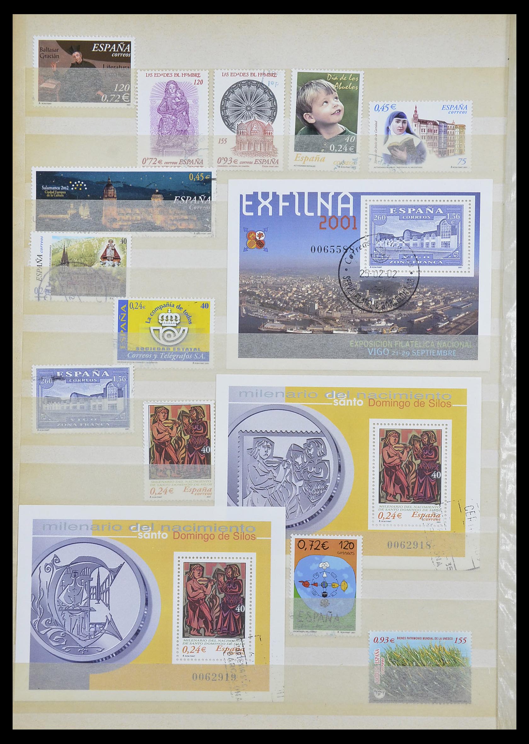 33846 084 - Postzegelverzameling 33846 Spanje 1850-2010.