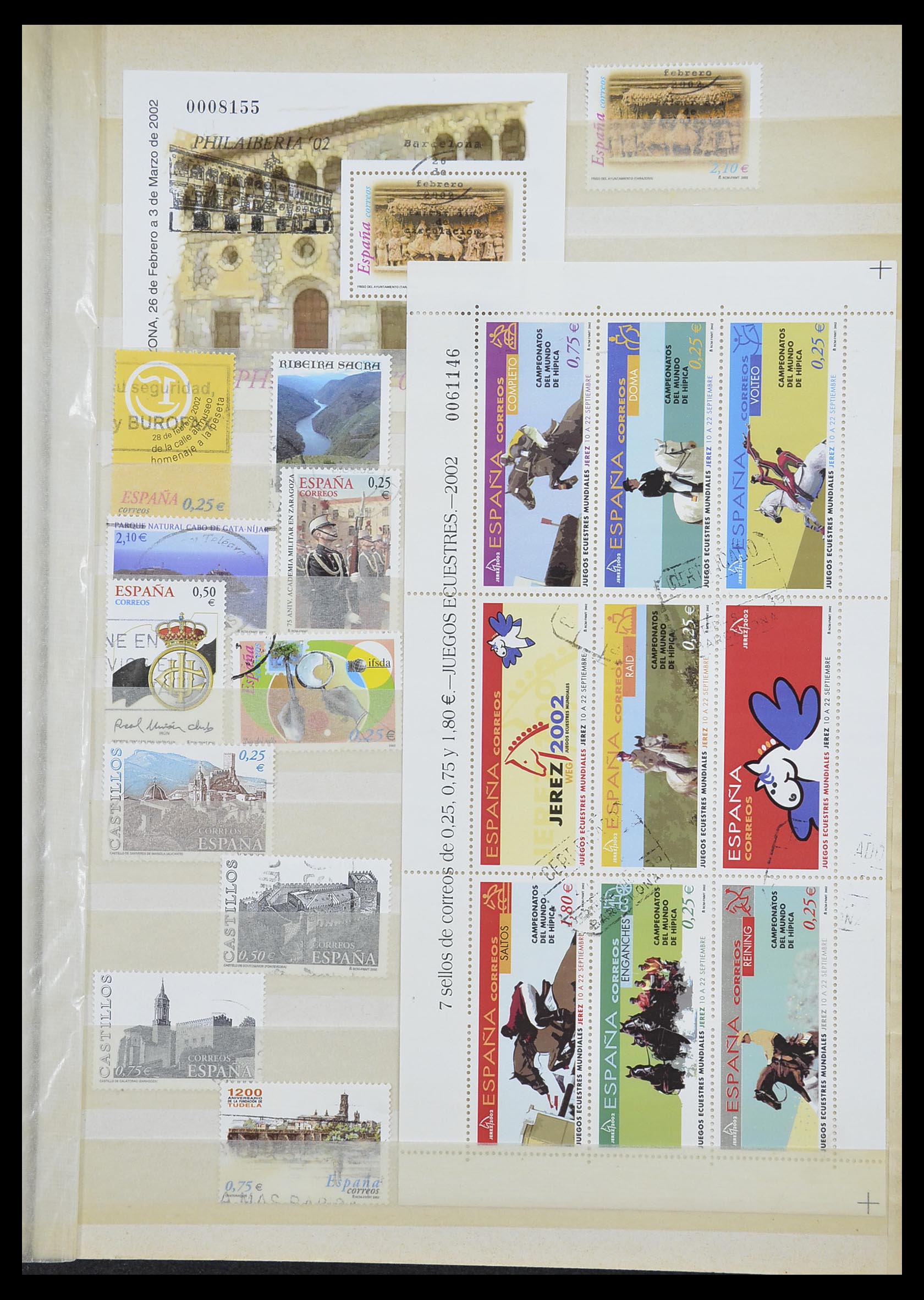 33846 089 - Postzegelverzameling 33846 Spanje 1850-2010.