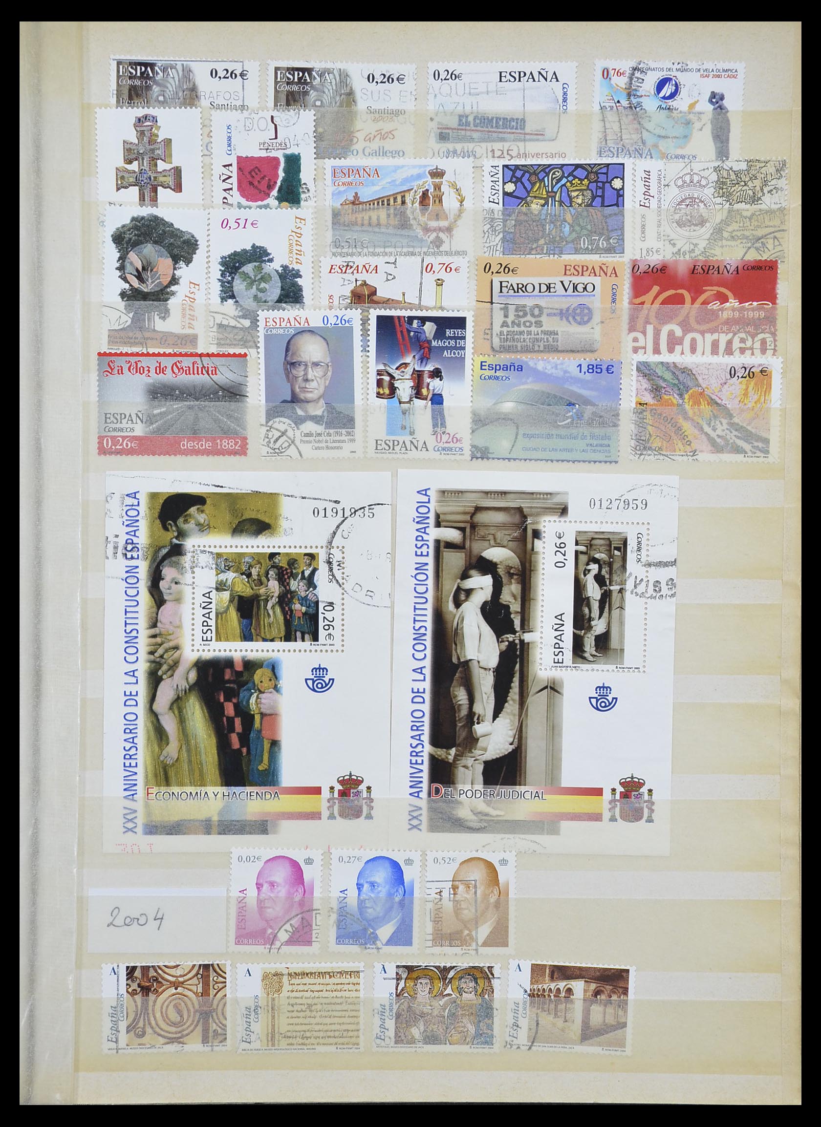 33846 099 - Postzegelverzameling 33846 Spanje 1850-2010.