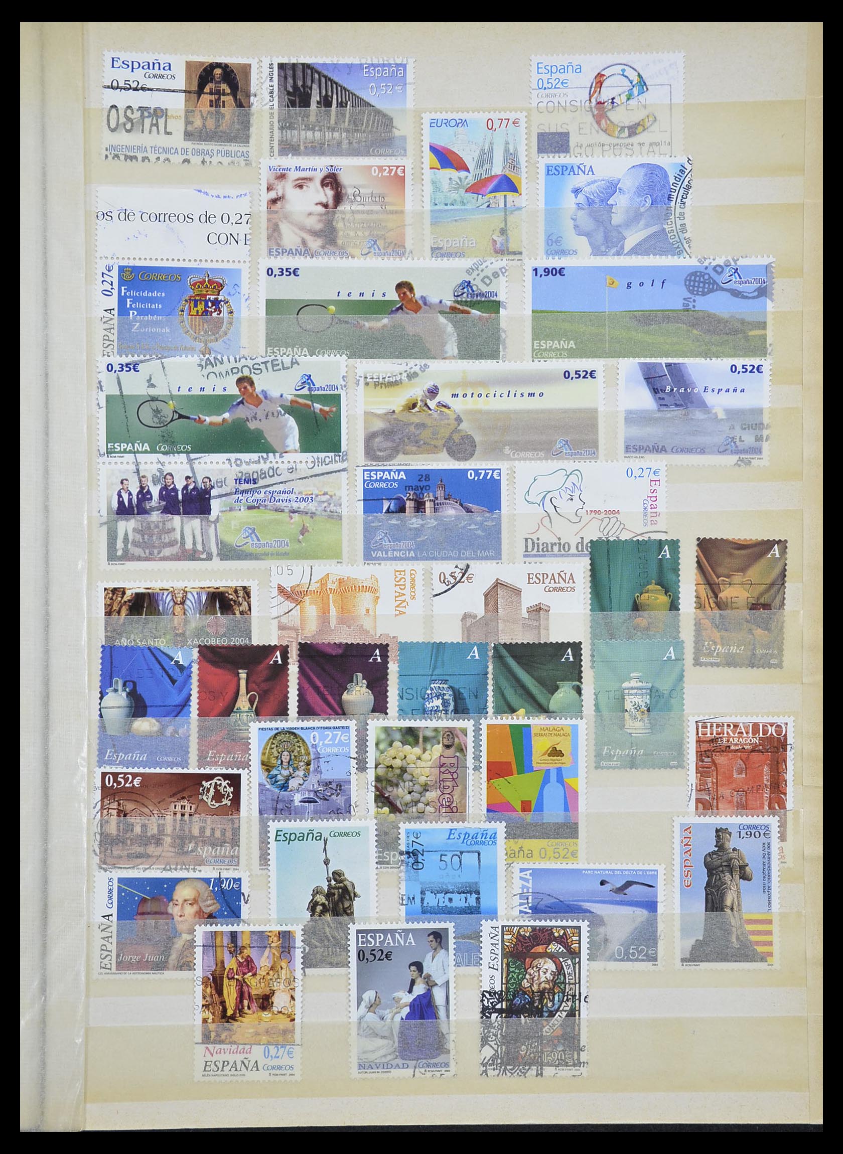 33846 101 - Postzegelverzameling 33846 Spanje 1850-2010.