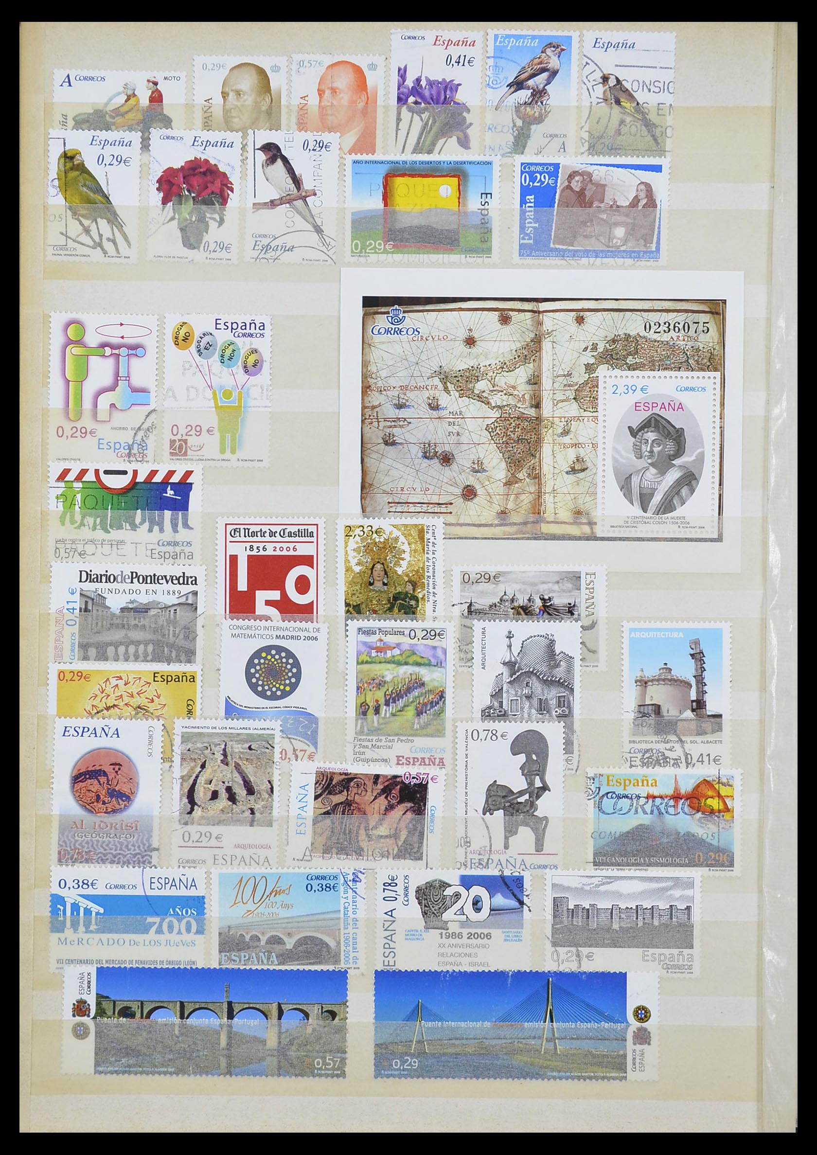 33846 104 - Postzegelverzameling 33846 Spanje 1850-2010.