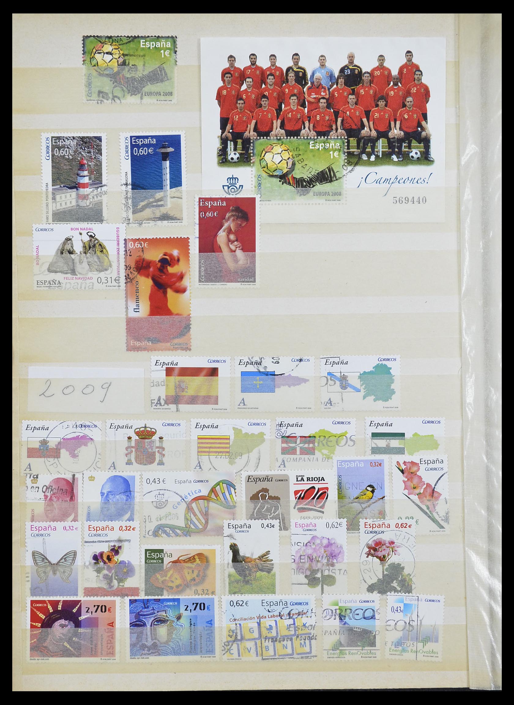 33846 110 - Postzegelverzameling 33846 Spanje 1850-2010.
