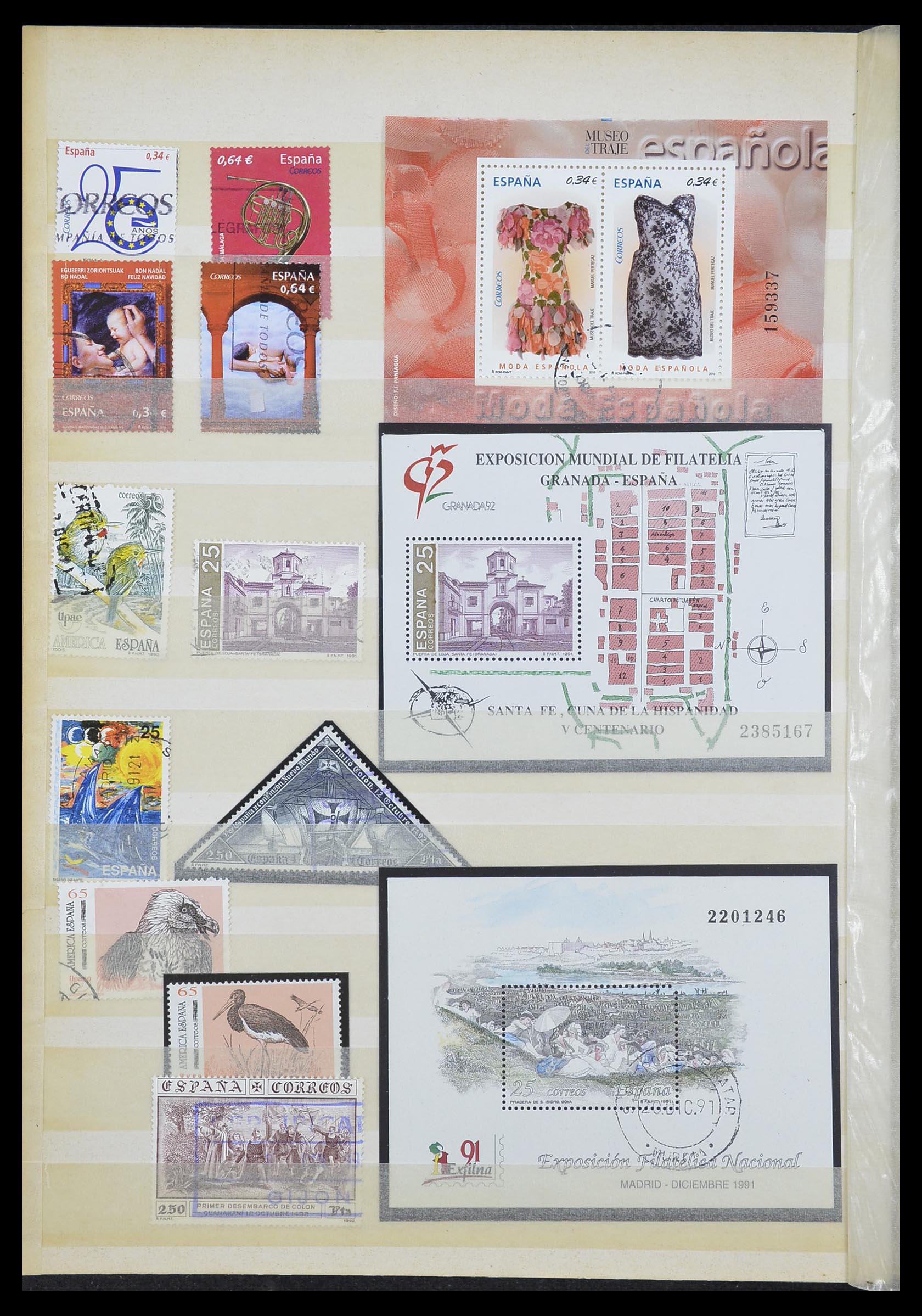 33846 112 - Postzegelverzameling 33846 Spanje 1850-2010.