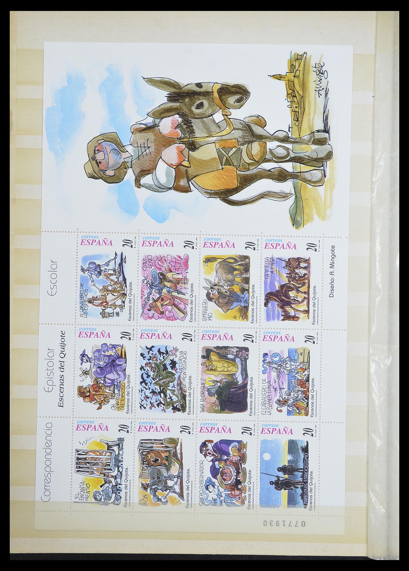 33846 114 - Postzegelverzameling 33846 Spanje 1850-2010.