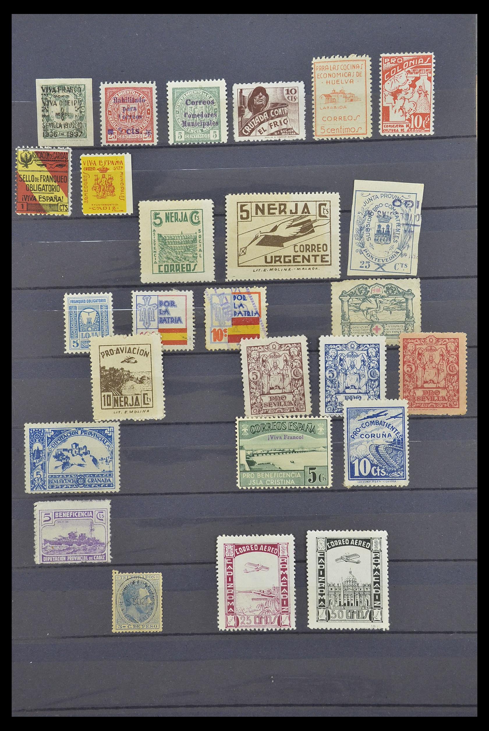 33846 118 - Postzegelverzameling 33846 Spanje 1850-2010.