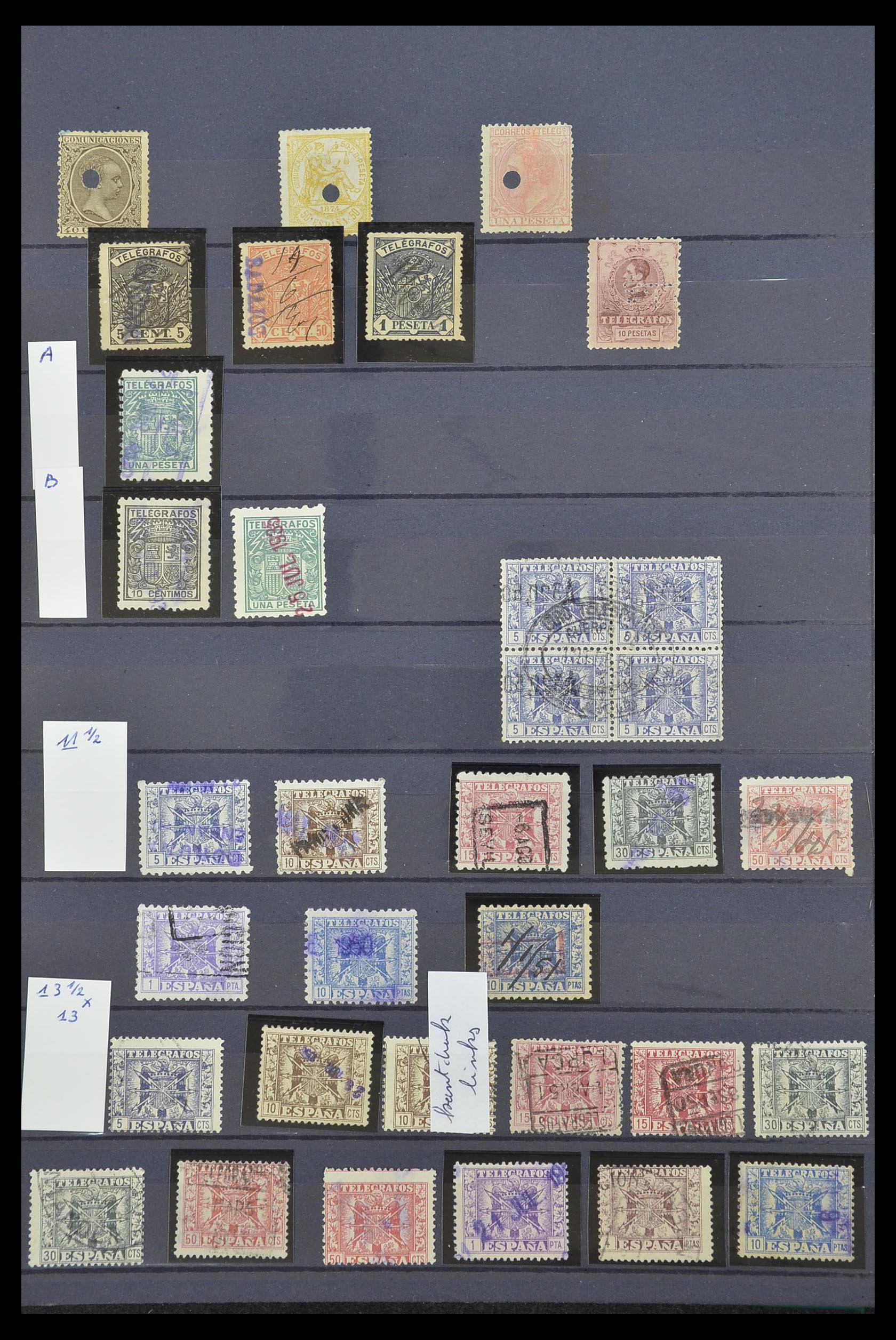 33846 125 - Postzegelverzameling 33846 Spanje 1850-2010.