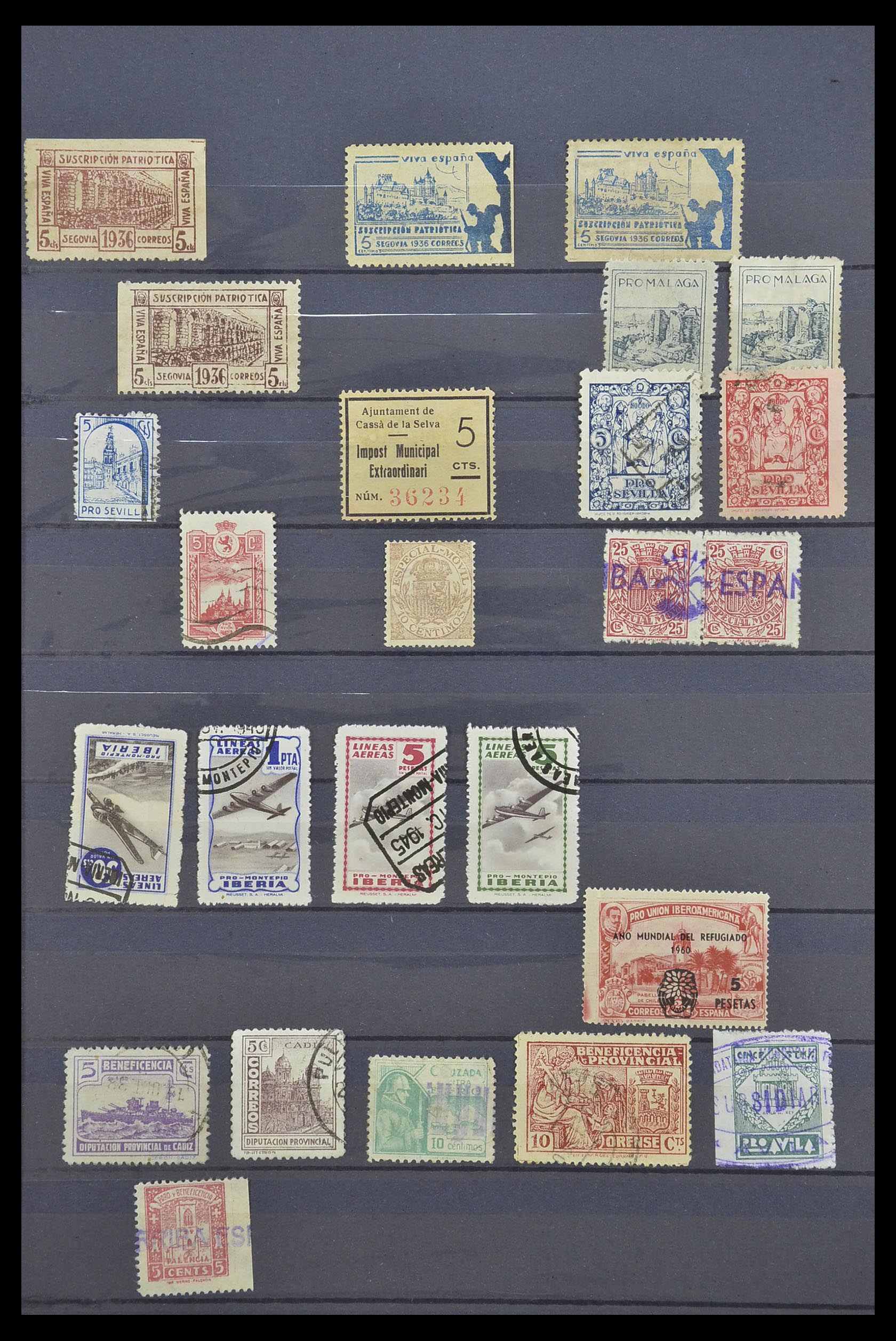 33846 126 - Postzegelverzameling 33846 Spanje 1850-2010.