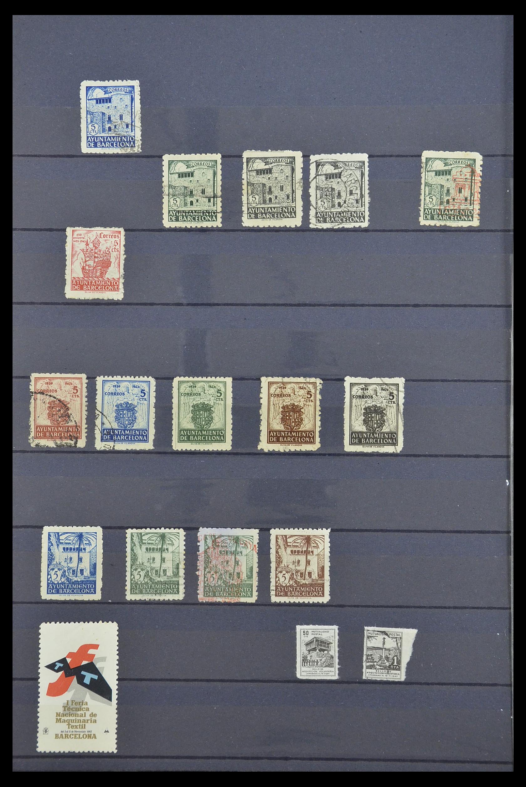 33846 129 - Postzegelverzameling 33846 Spanje 1850-2010.