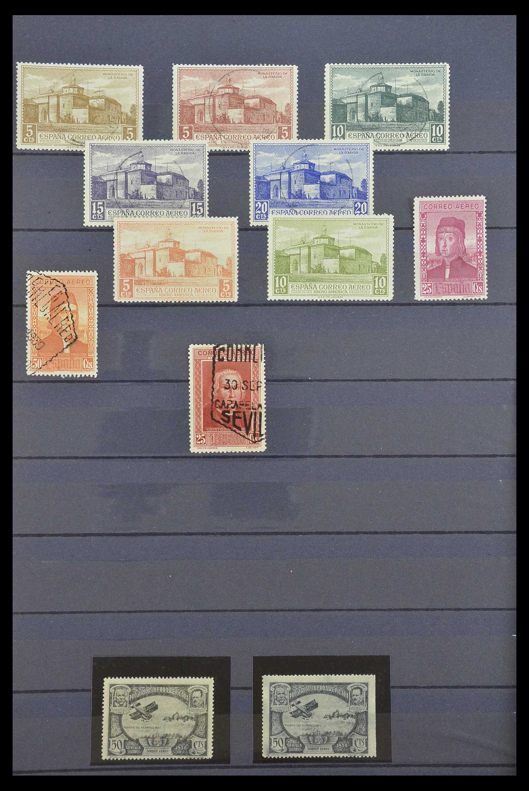 33846 131 - Postzegelverzameling 33846 Spanje 1850-2010.