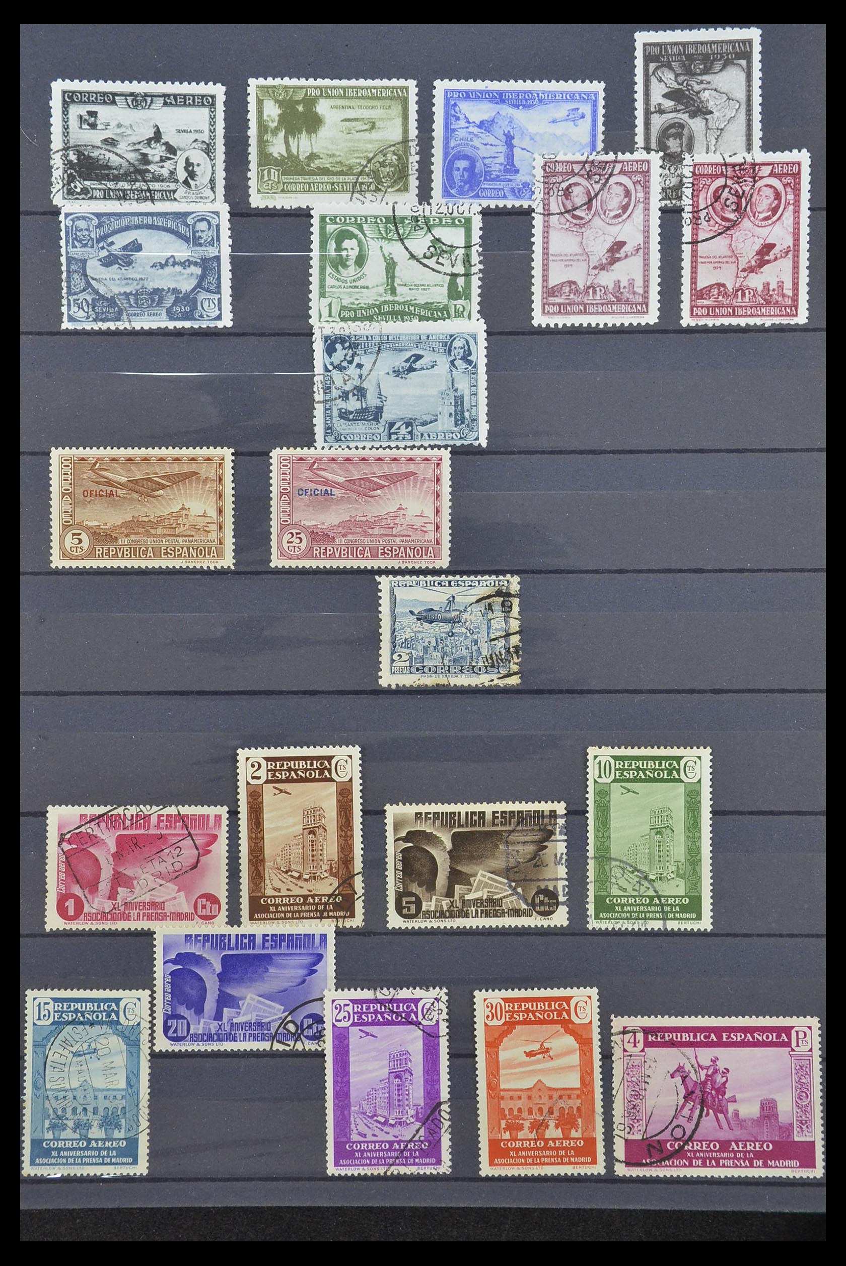 33846 132 - Postzegelverzameling 33846 Spanje 1850-2010.