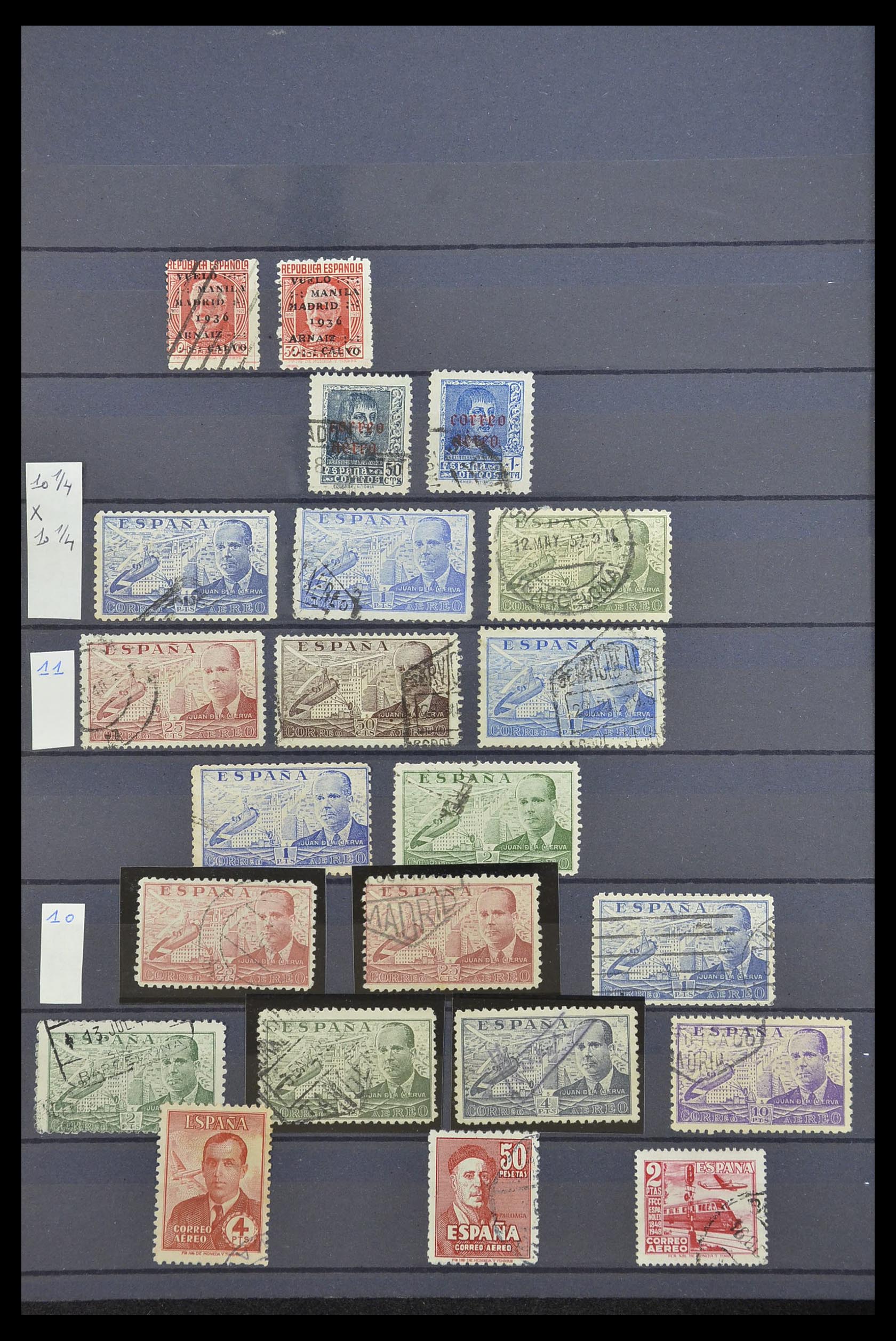 33846 133 - Postzegelverzameling 33846 Spanje 1850-2010.