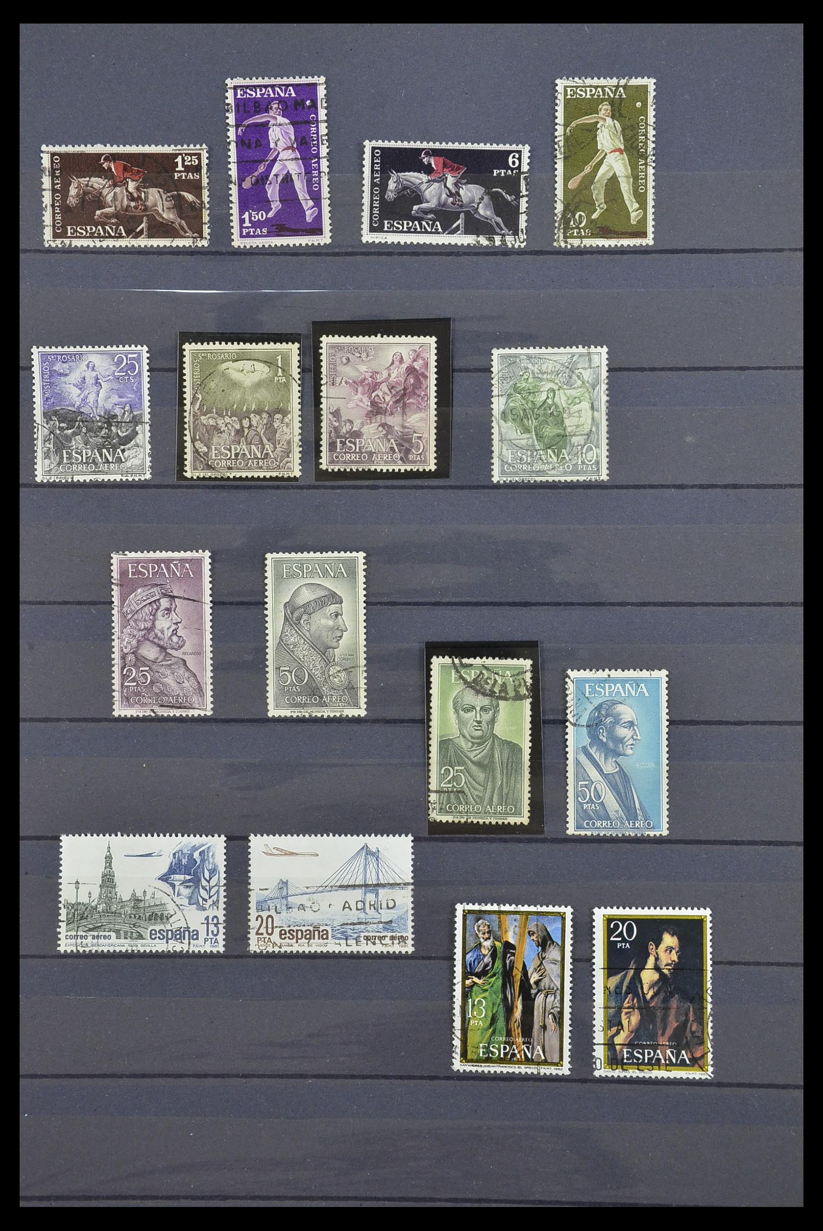 33846 136 - Postzegelverzameling 33846 Spanje 1850-2010.