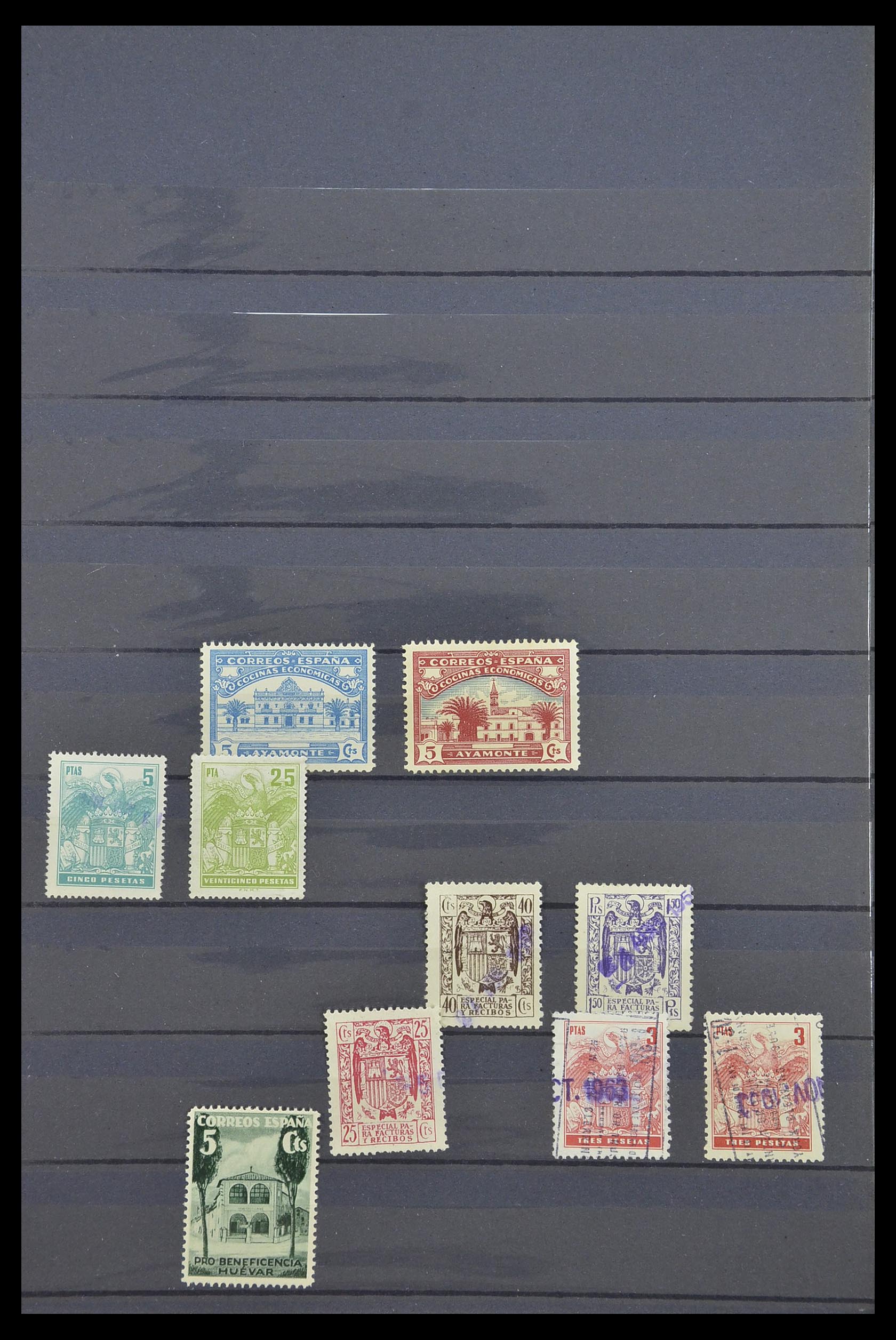 33846 138 - Postzegelverzameling 33846 Spanje 1850-2010.