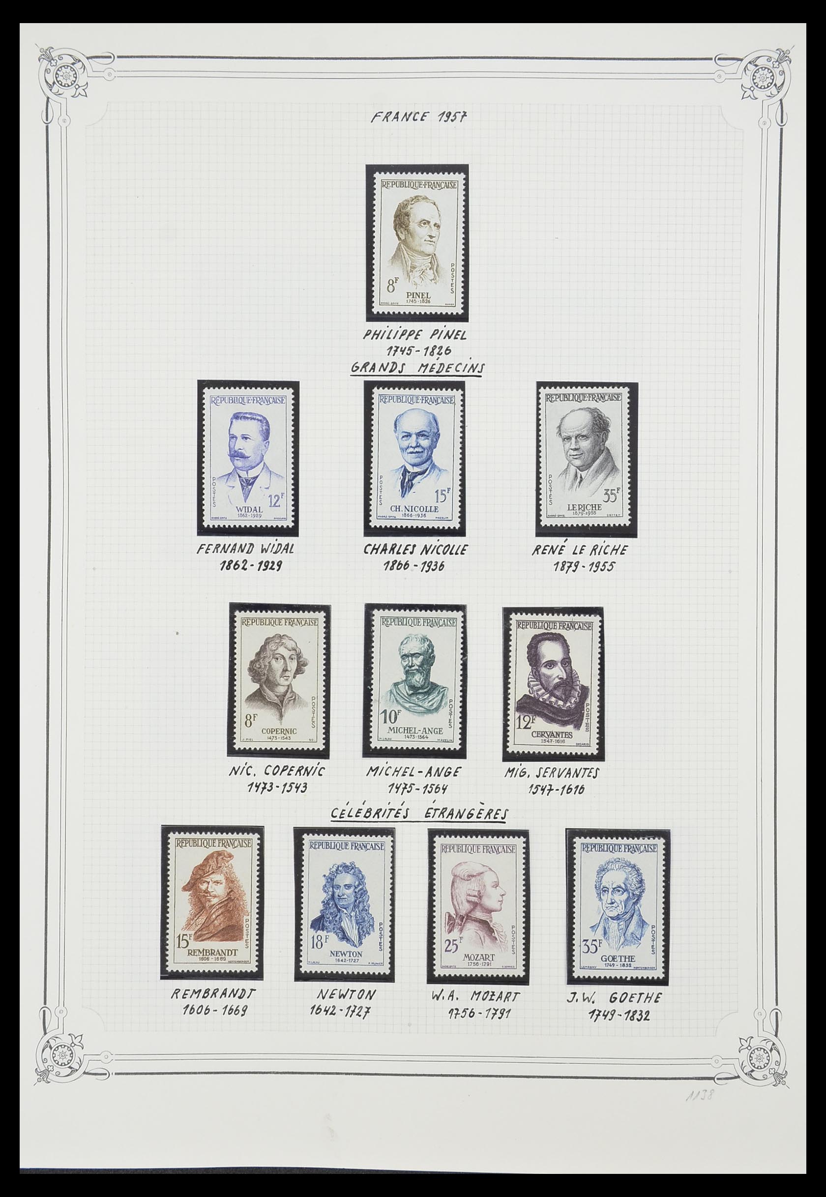33847 026 - Postzegelverzameling 33847 Frankrijk 1951-1979.