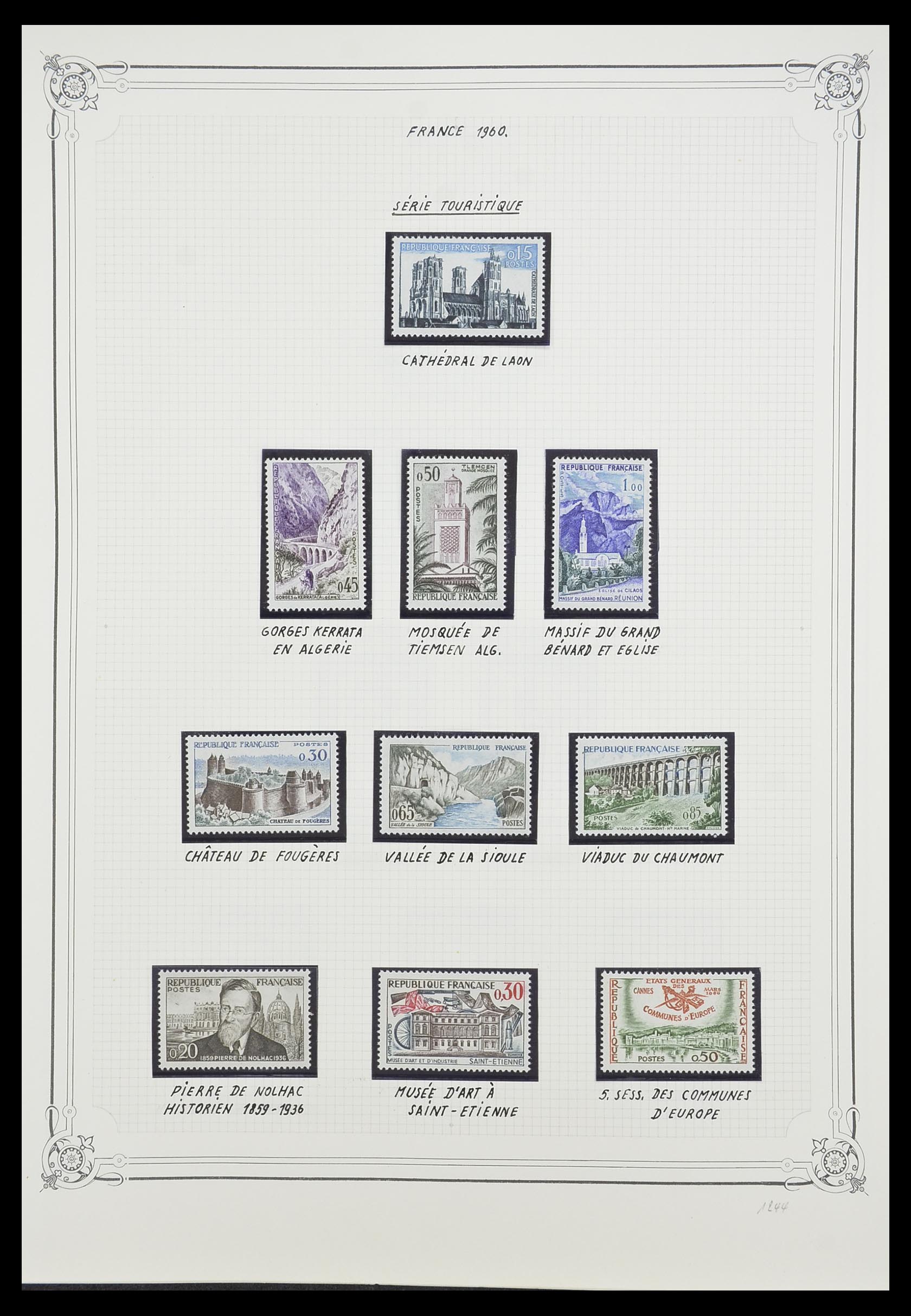 33847 036 - Postzegelverzameling 33847 Frankrijk 1951-1979.