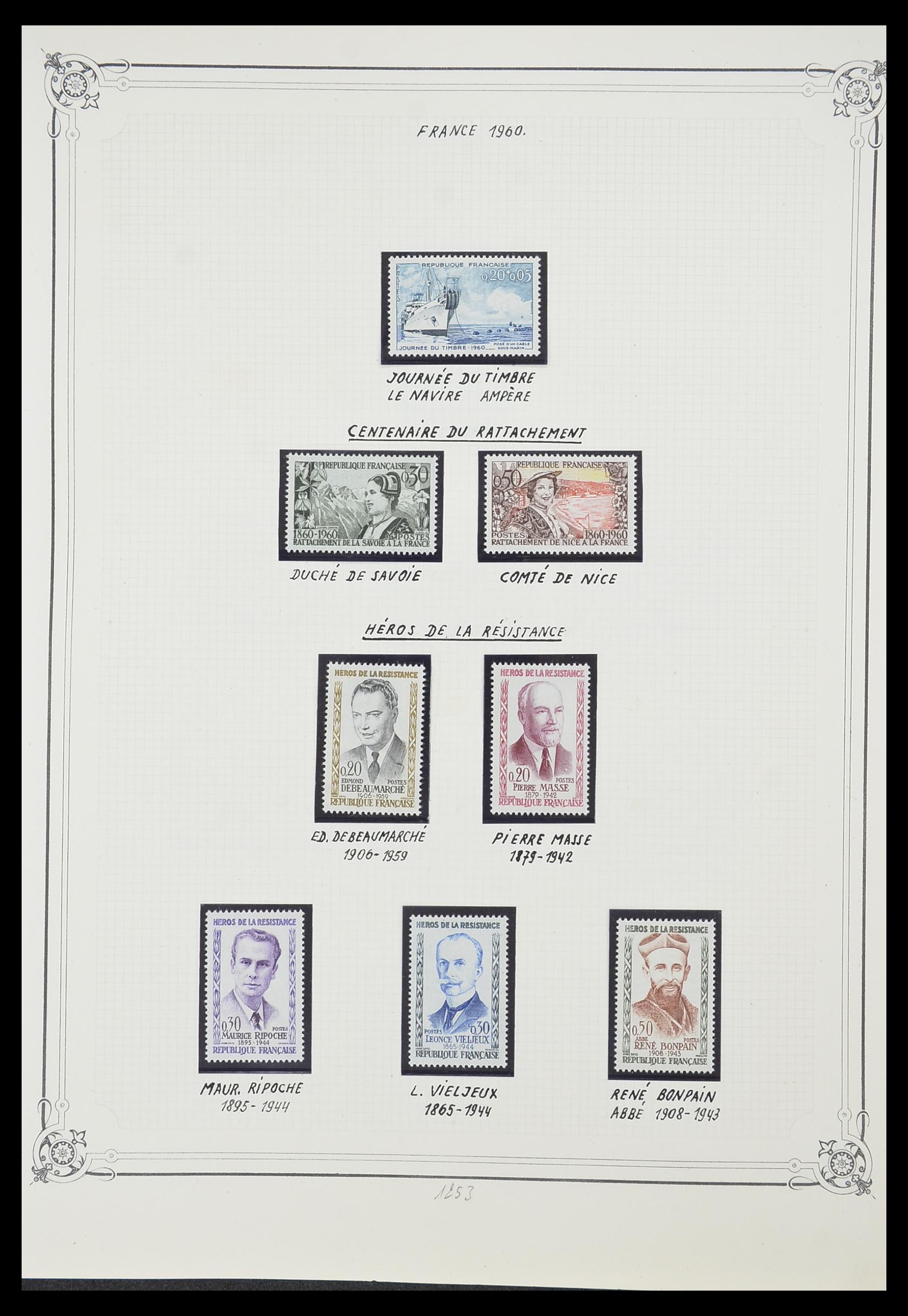 33847 037 - Stamp collection 33847 France 1951-1979.