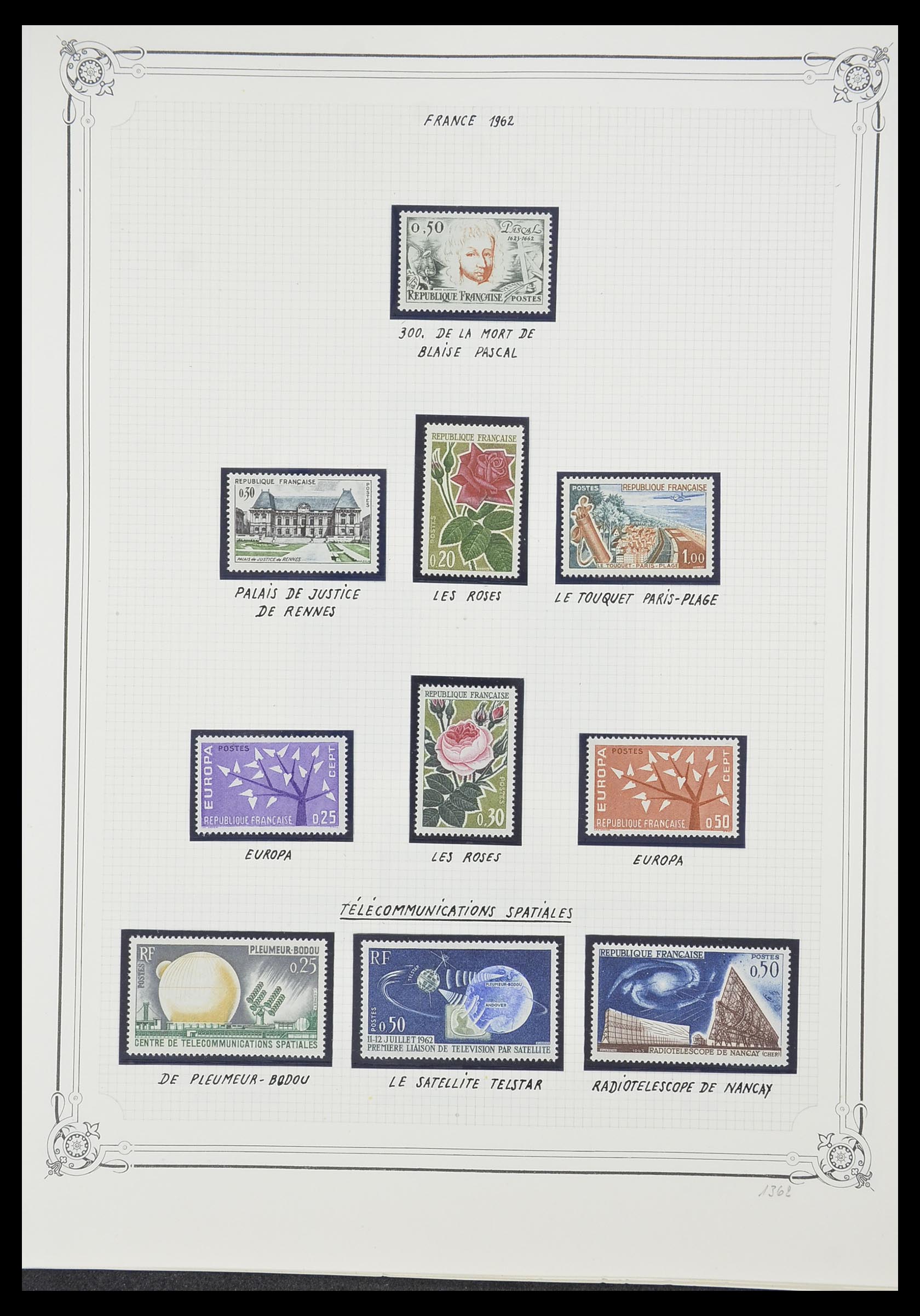 33847 049 - Postzegelverzameling 33847 Frankrijk 1951-1979.