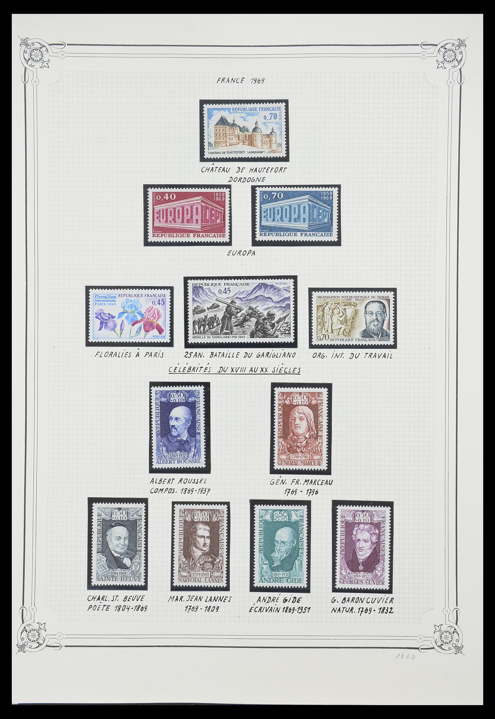 33847 074 - Stamp collection 33847 France 1951-1979.