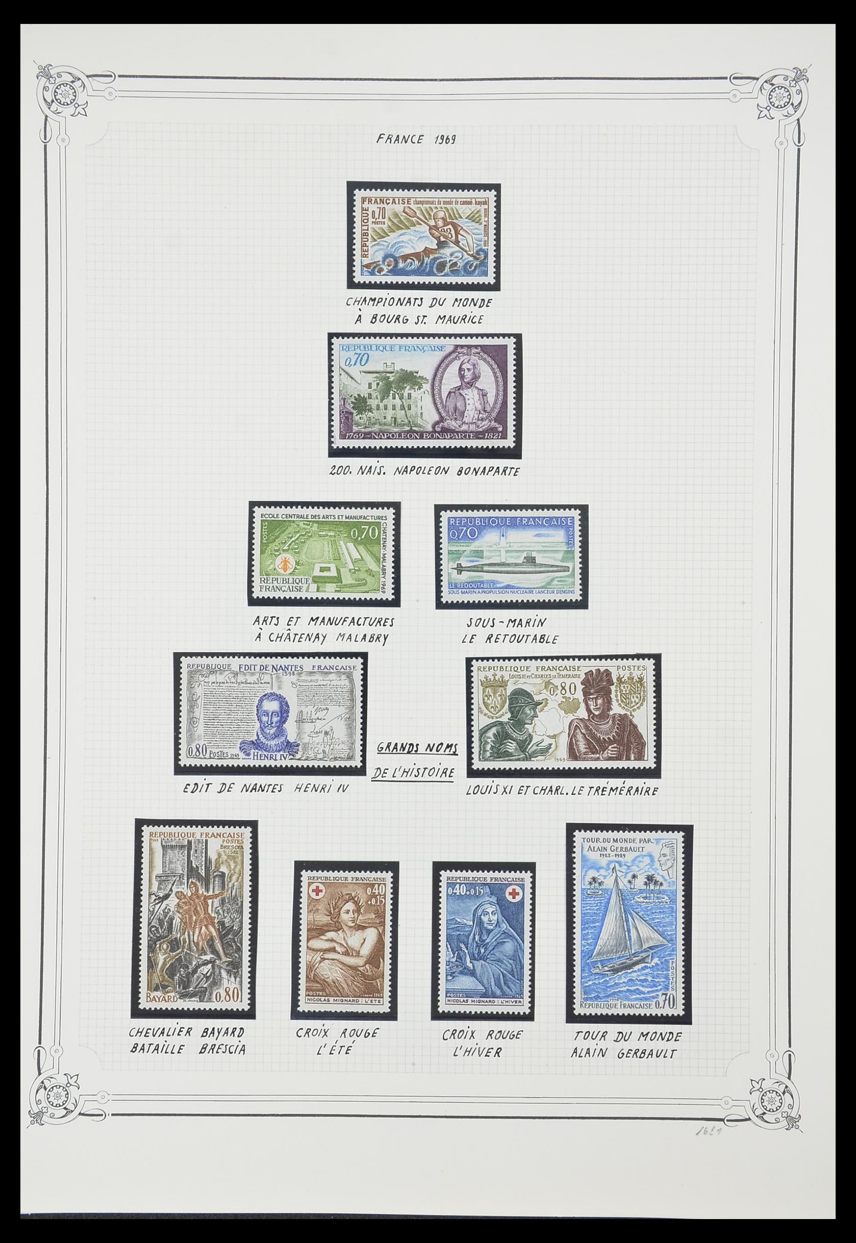 33847 076 - Stamp collection 33847 France 1951-1979.