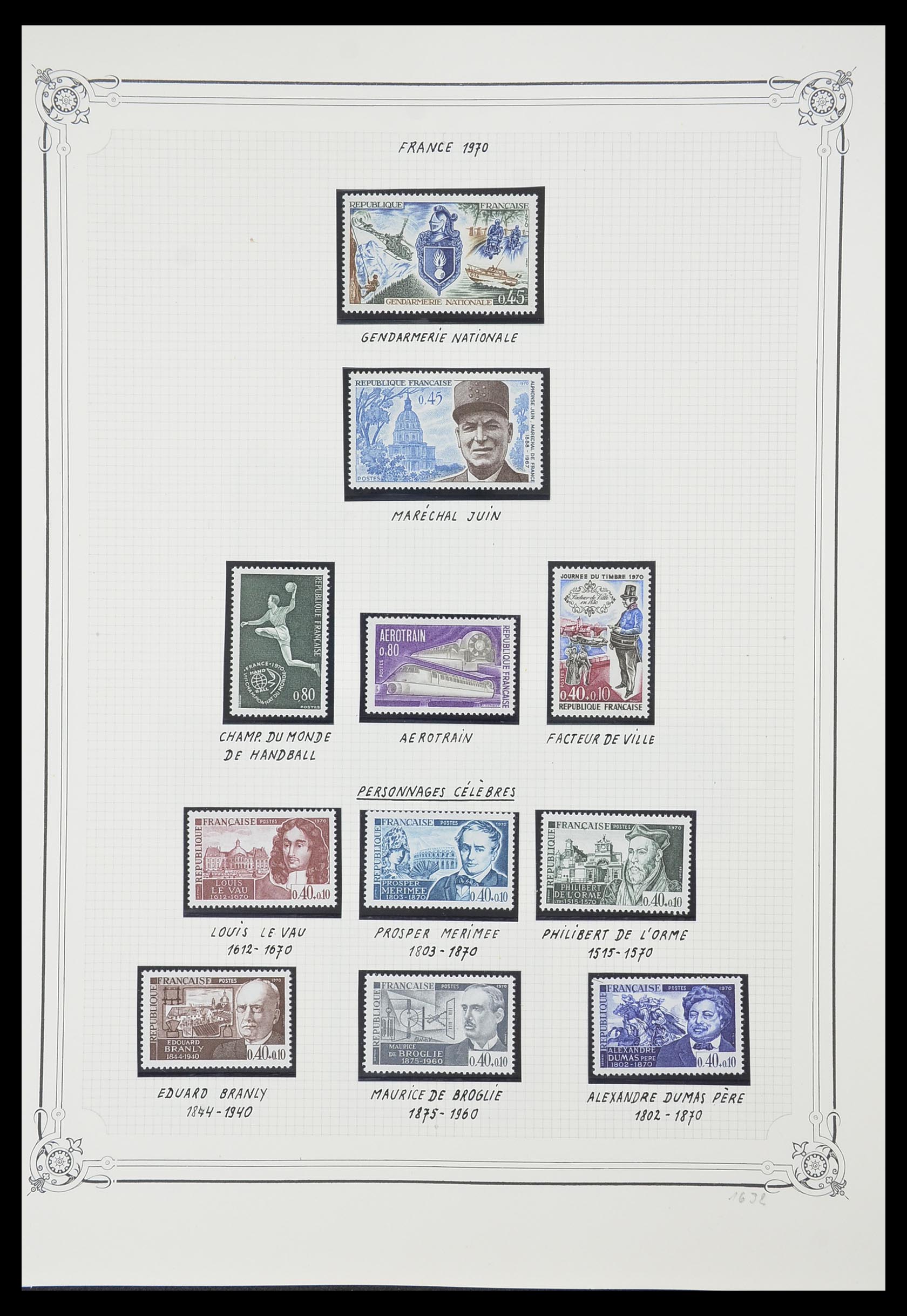33847 077 - Stamp collection 33847 France 1951-1979.