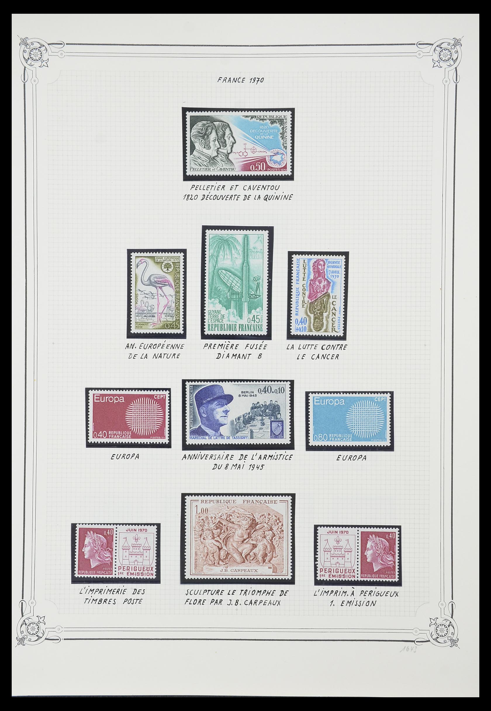 33847 078 - Stamp collection 33847 France 1951-1979.