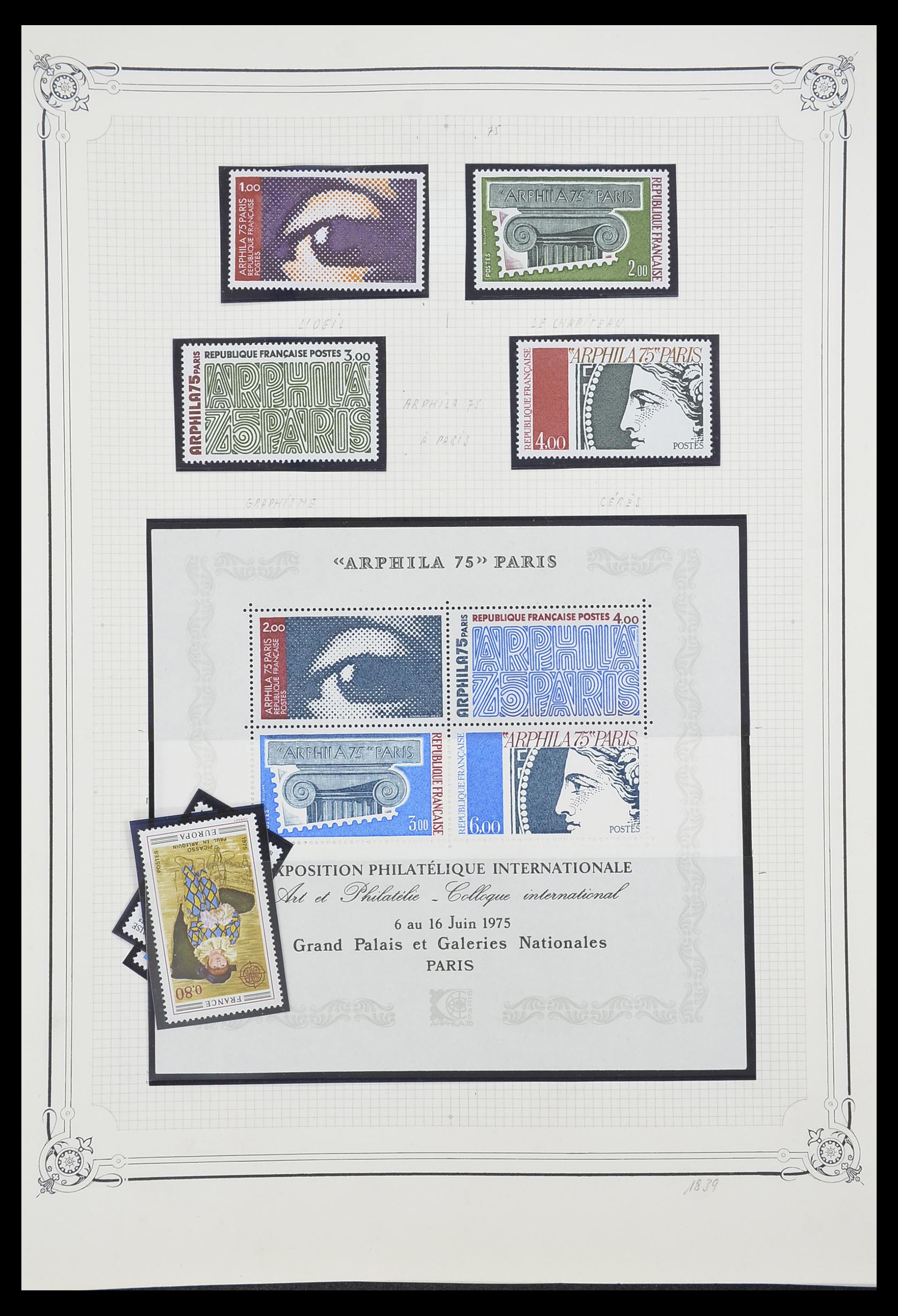 33847 099 - Stamp collection 33847 France 1951-1979.