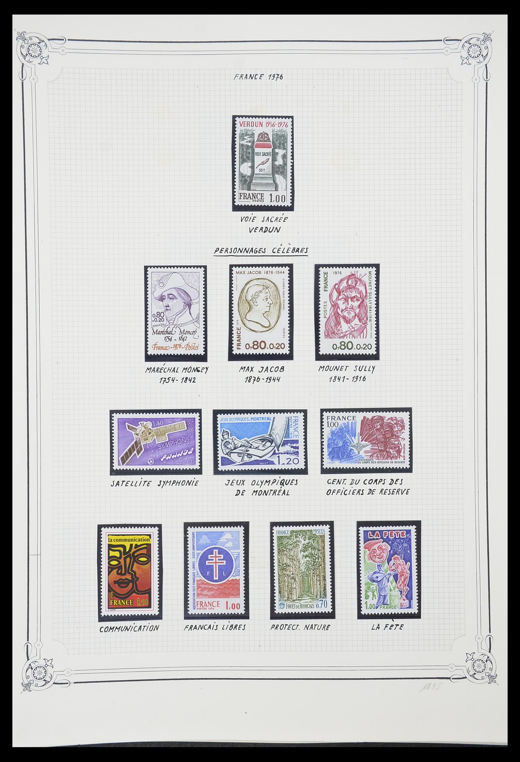 33847 104 - Stamp collection 33847 France 1951-1979.