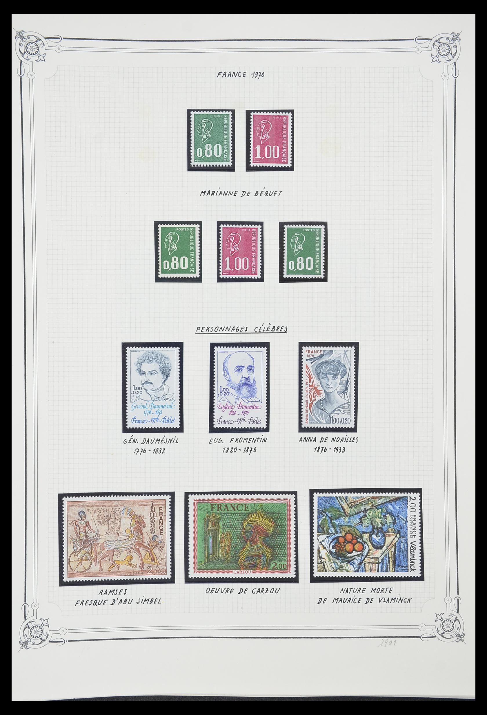 33847 105 - Stamp collection 33847 France 1951-1979.