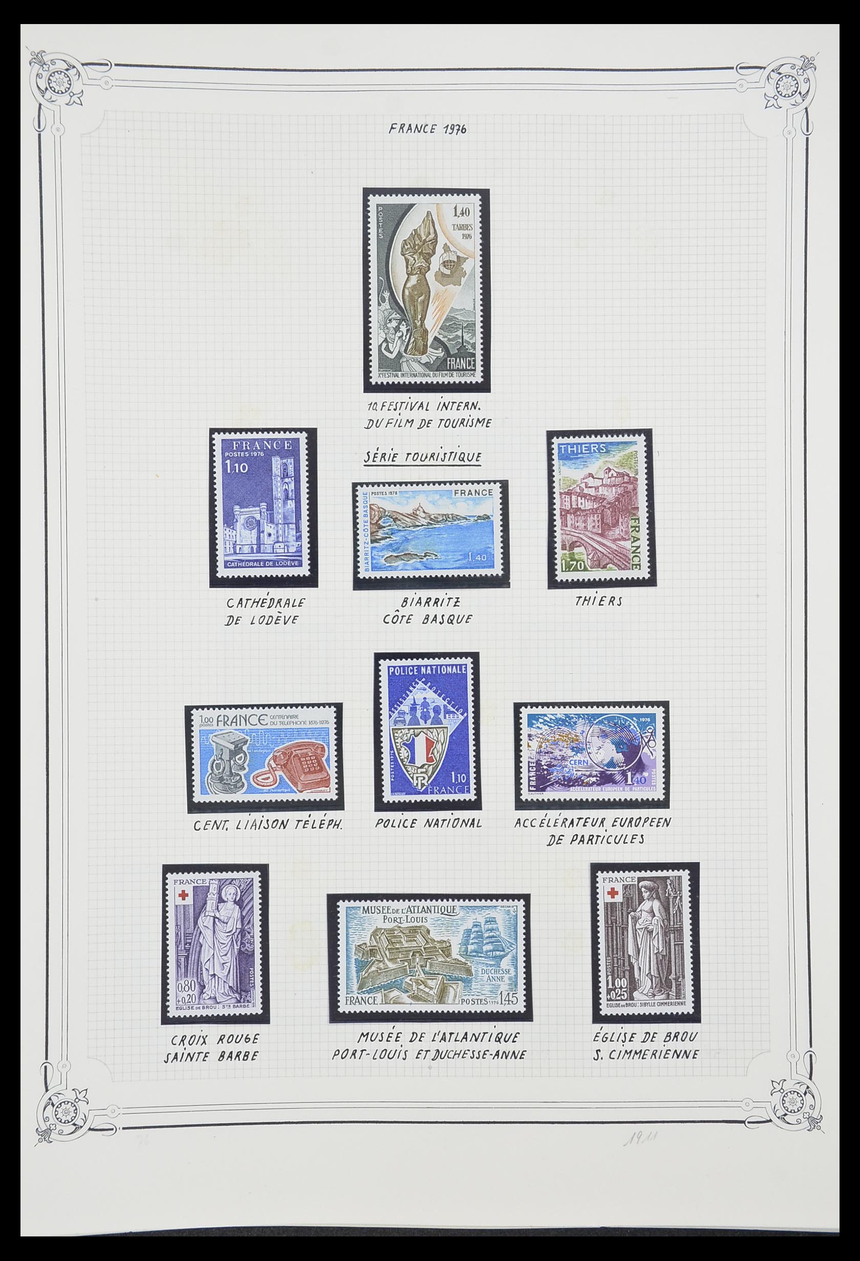 33847 106 - Stamp collection 33847 France 1951-1979.