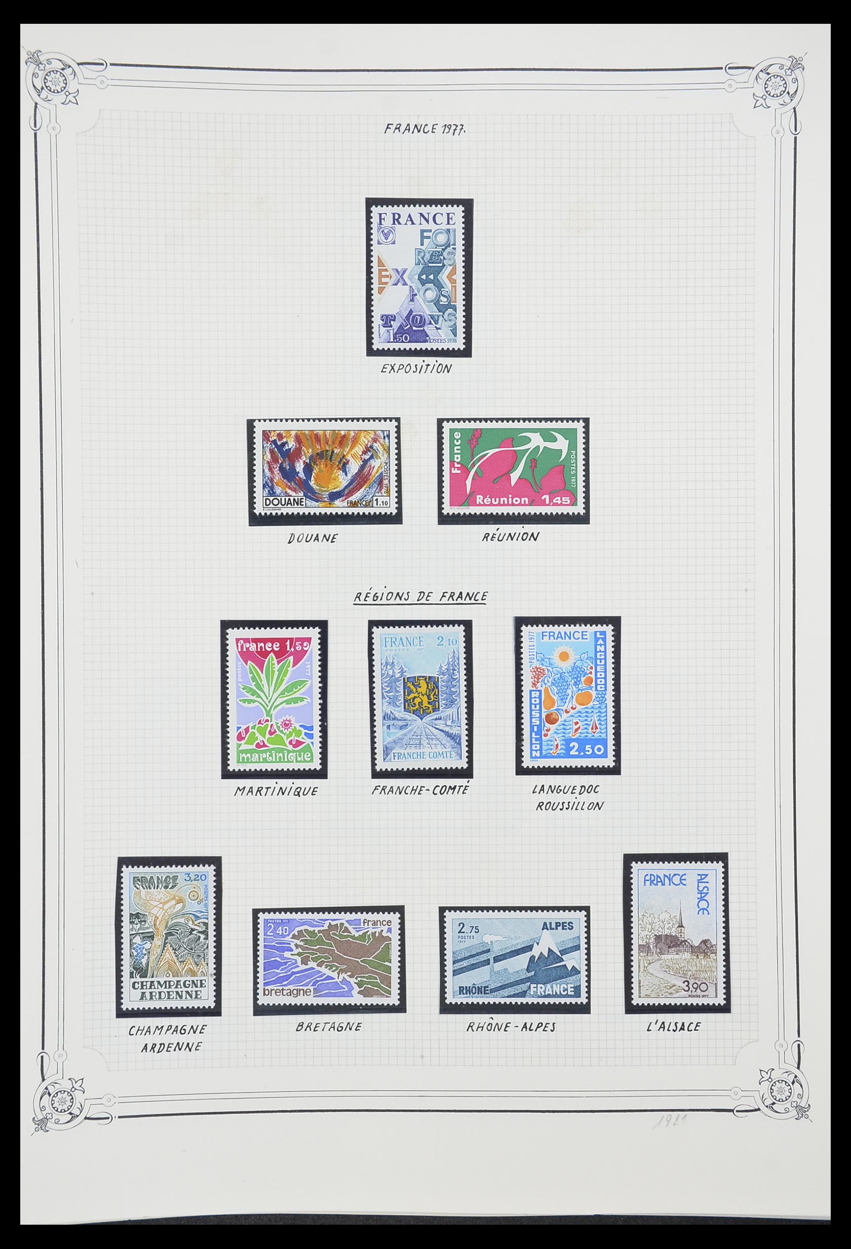 33847 107 - Stamp collection 33847 France 1951-1979.