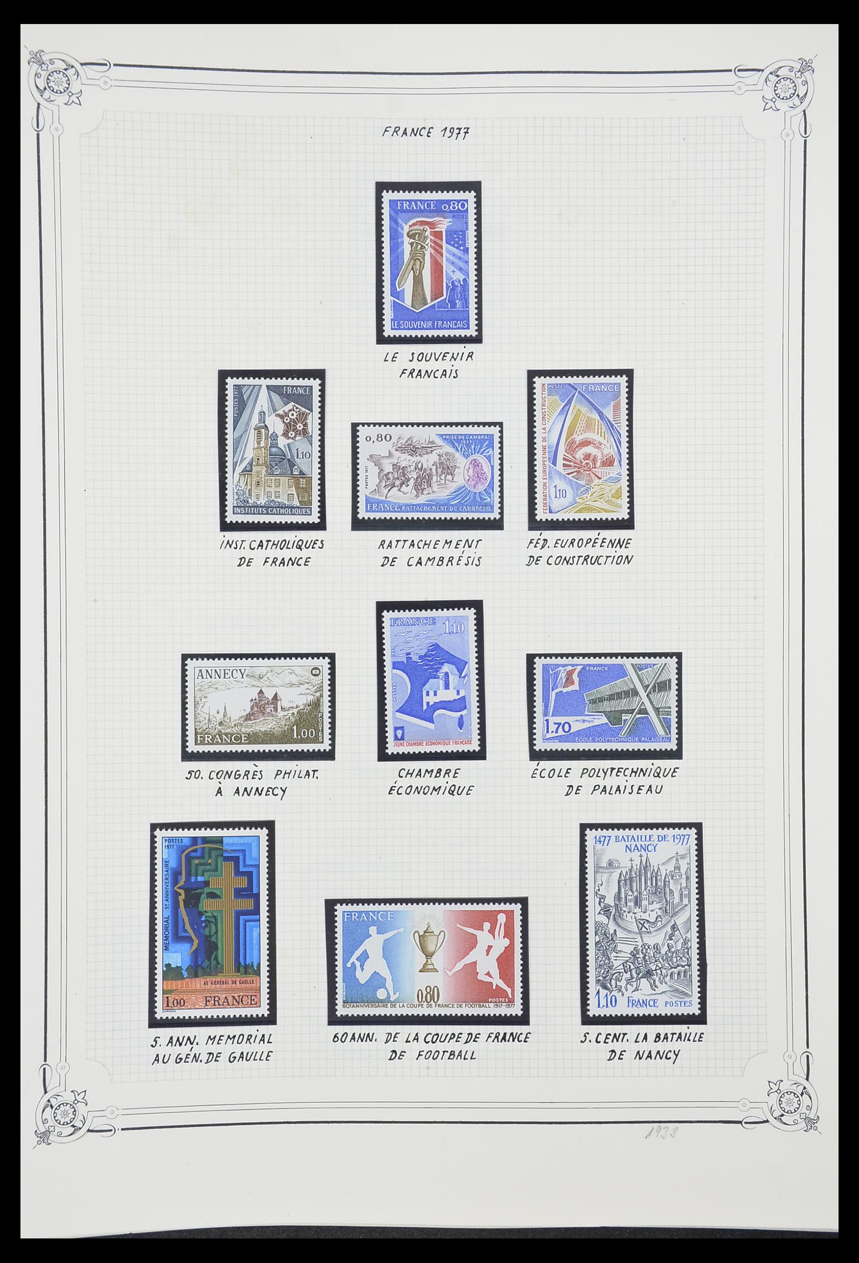 33847 109 - Stamp collection 33847 France 1951-1979.