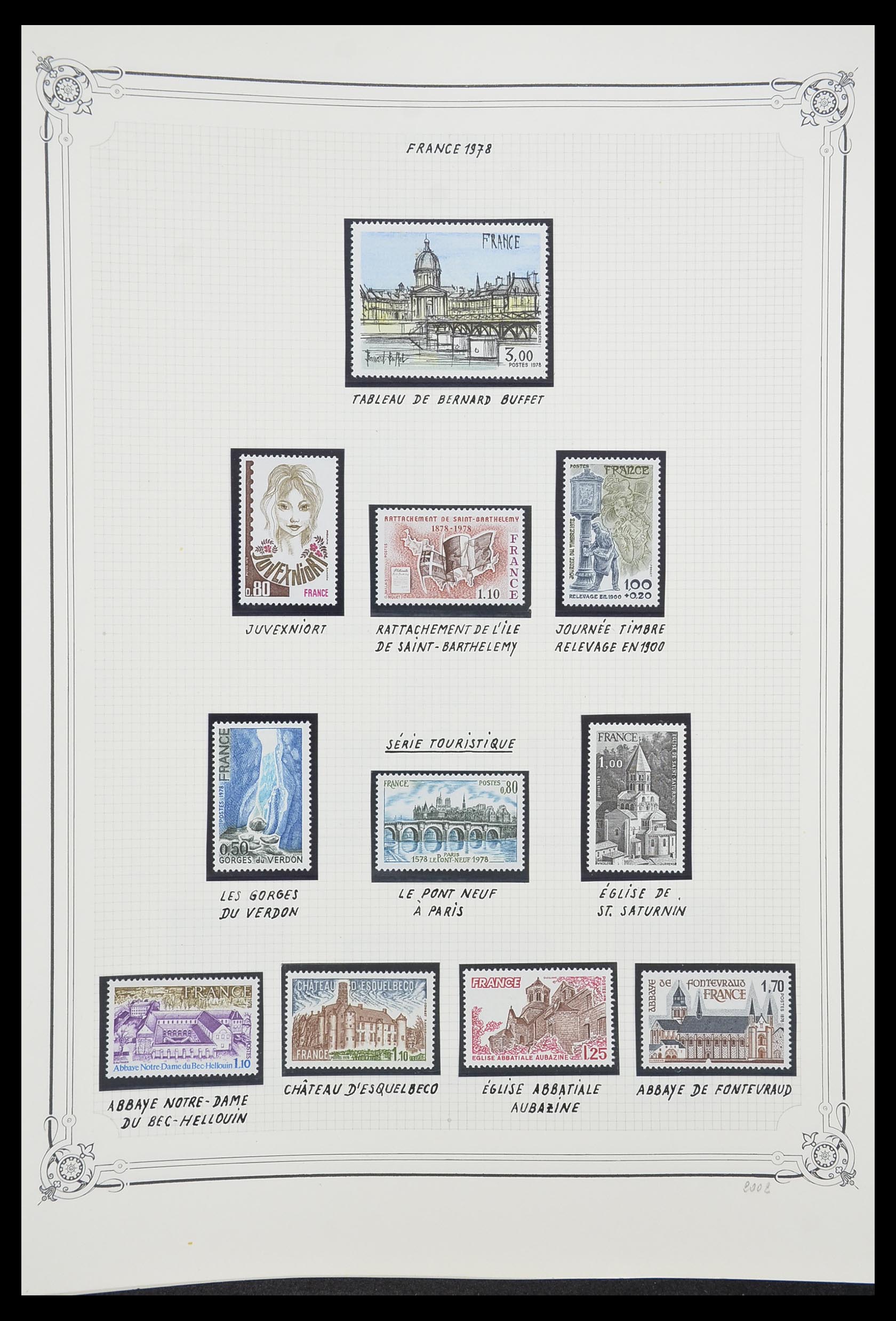33847 114 - Stamp collection 33847 France 1951-1979.