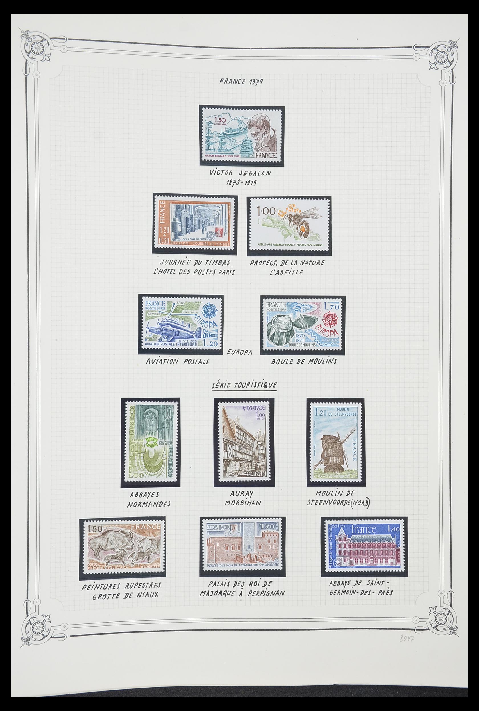 33847 119 - Stamp collection 33847 France 1951-1979.