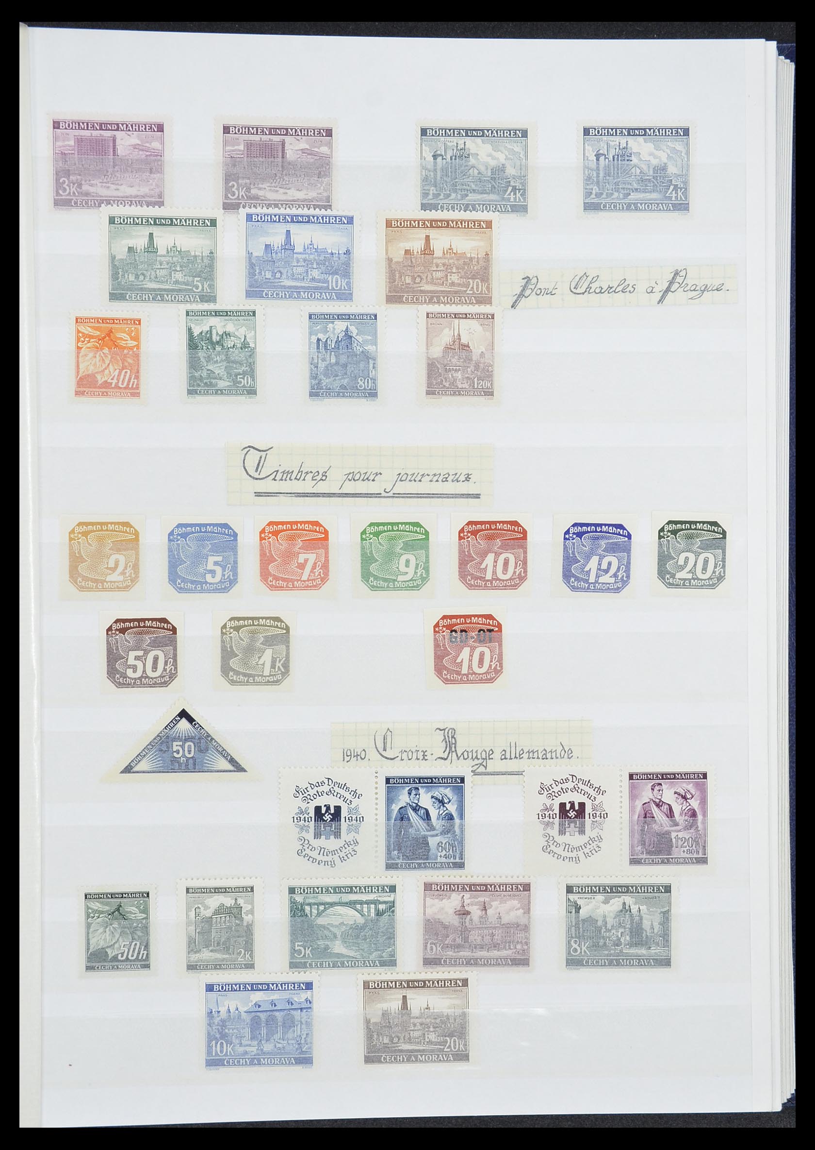 33850 009 - Stamp collection 33850 German occupations 2nd worldwar 1939-1945.