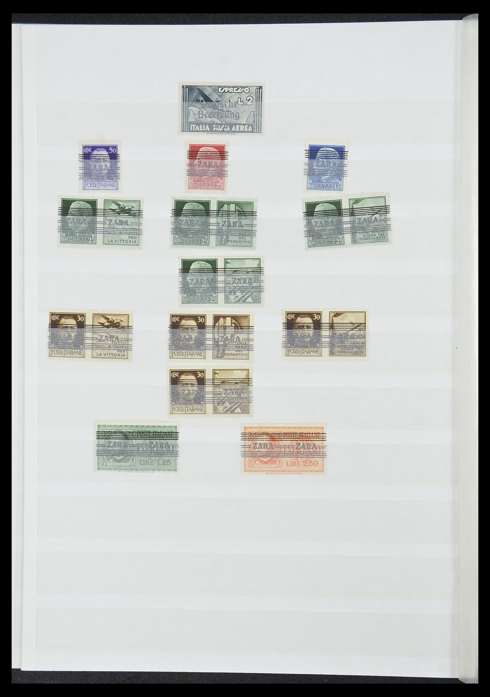 33850 032 - Postzegelverzameling 33850 Duitse bezettingen 2e wereldoorlog 1939-19
