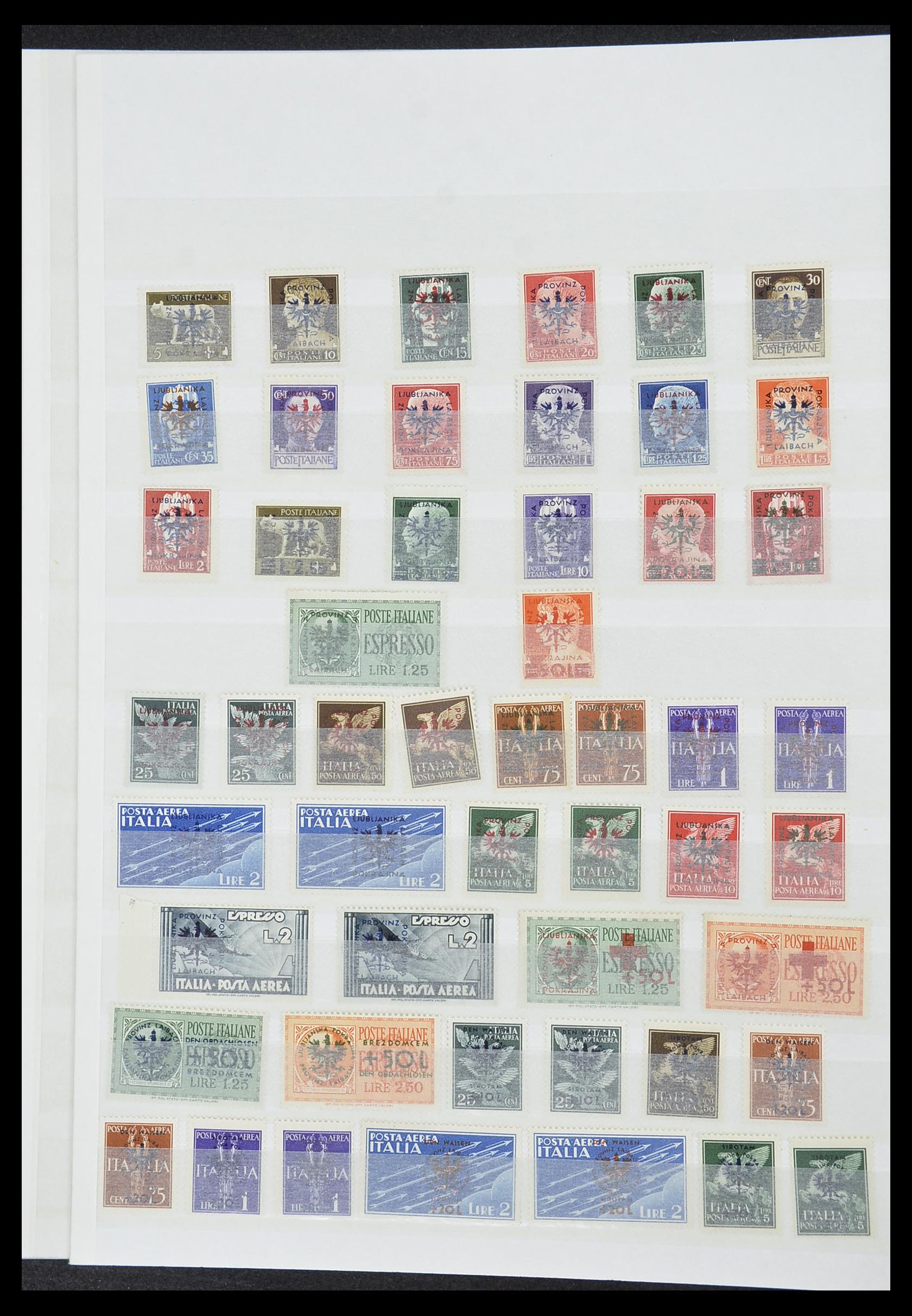 33850 042 - Postzegelverzameling 33850 Duitse bezettingen 2e wereldoorlog 1939-19