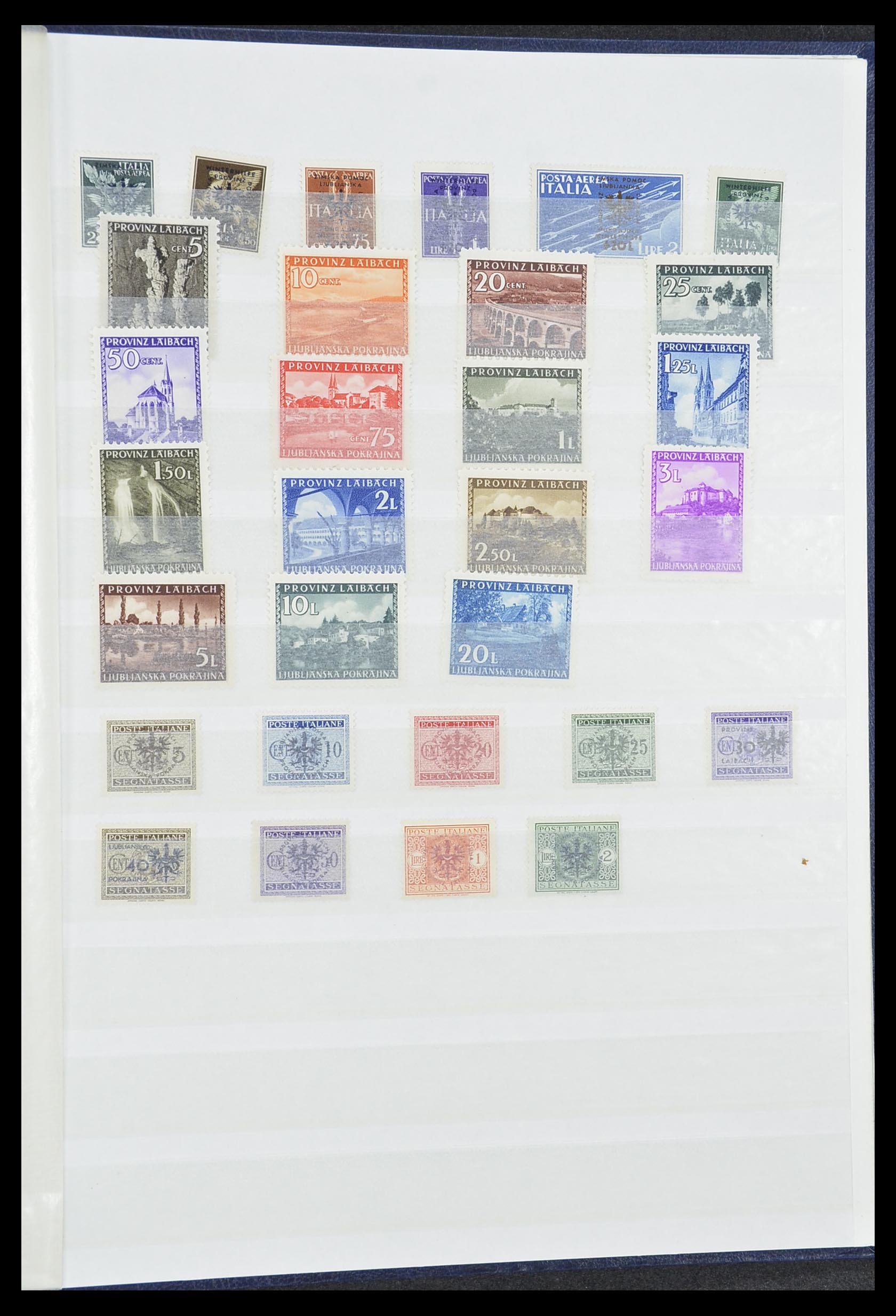 33850 043 - Postzegelverzameling 33850 Duitse bezettingen 2e wereldoorlog 1939-19