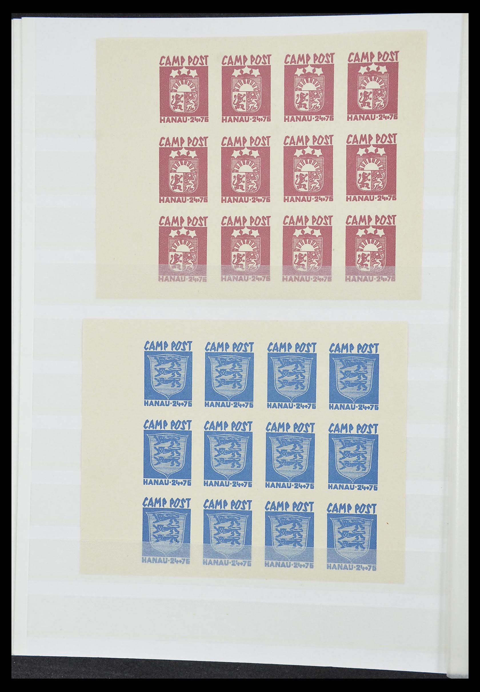 33850 044 - Postzegelverzameling 33850 Duitse bezettingen 2e wereldoorlog 1939-19