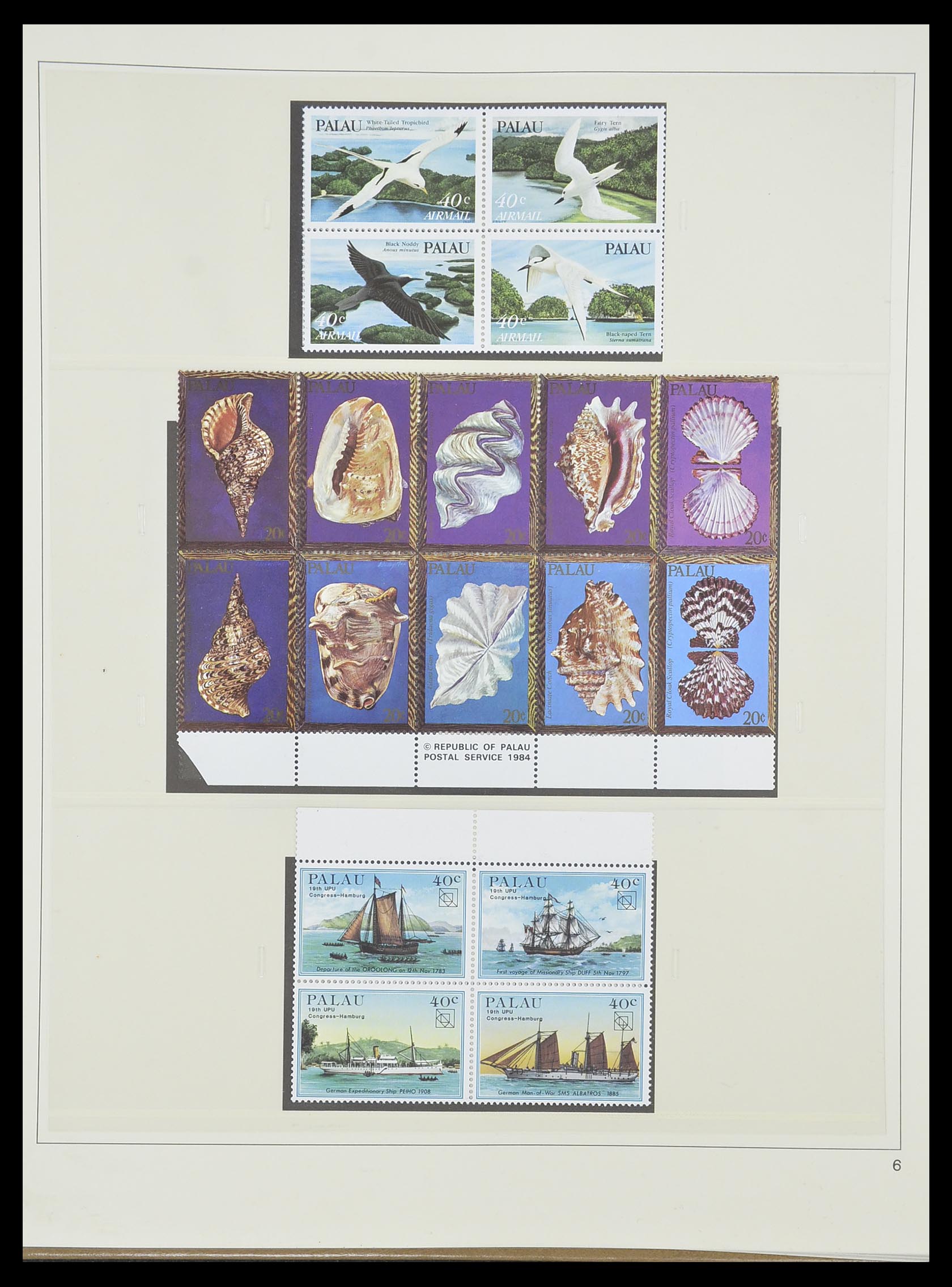 33852 006 - Postzegelverzameling 33852 Palau 1983-1999.