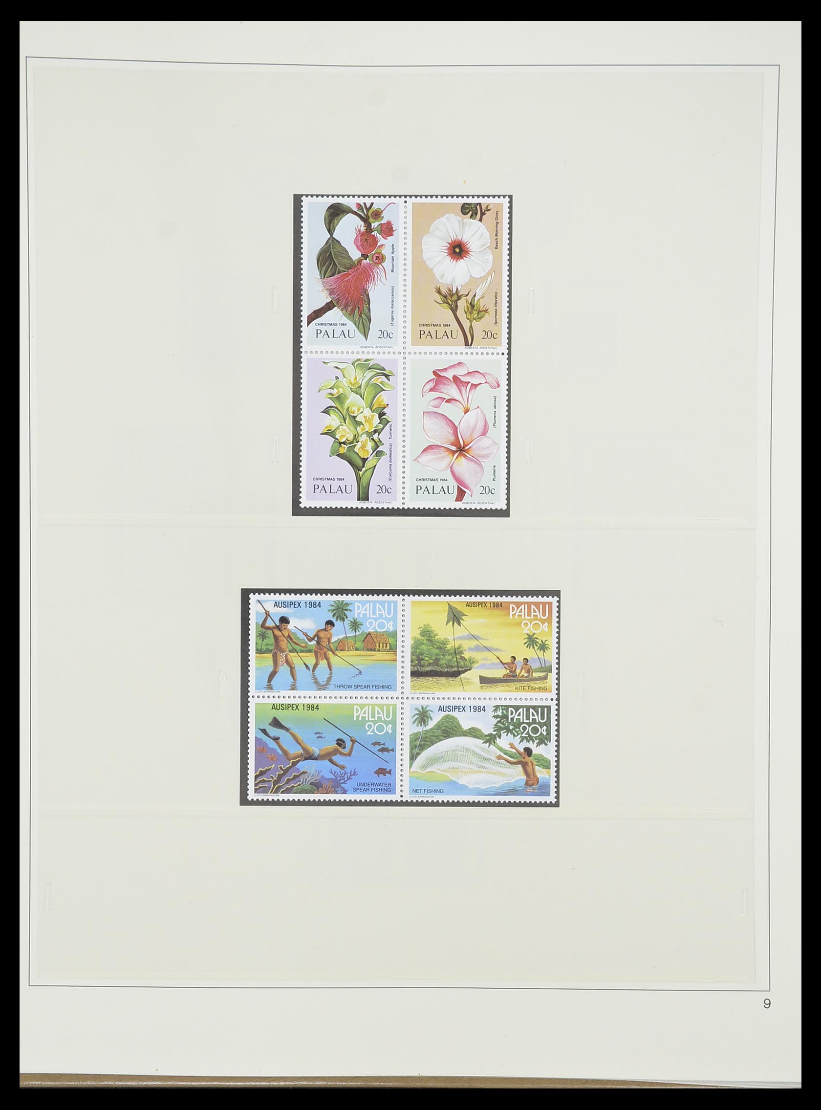 33852 009 - Postzegelverzameling 33852 Palau 1983-1999.