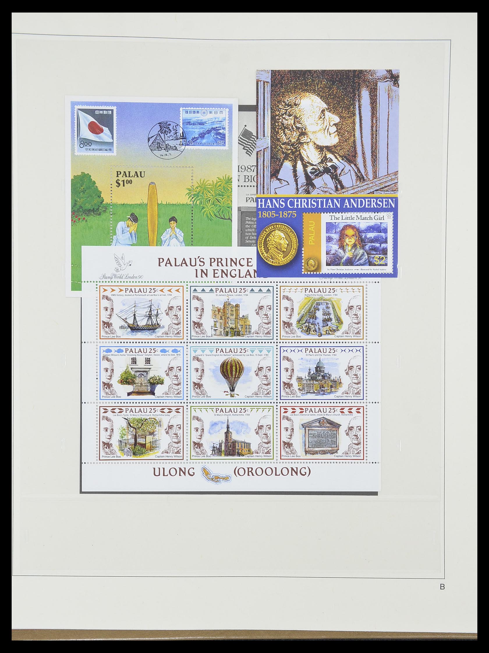33852 030 - Postzegelverzameling 33852 Palau 1983-1999.