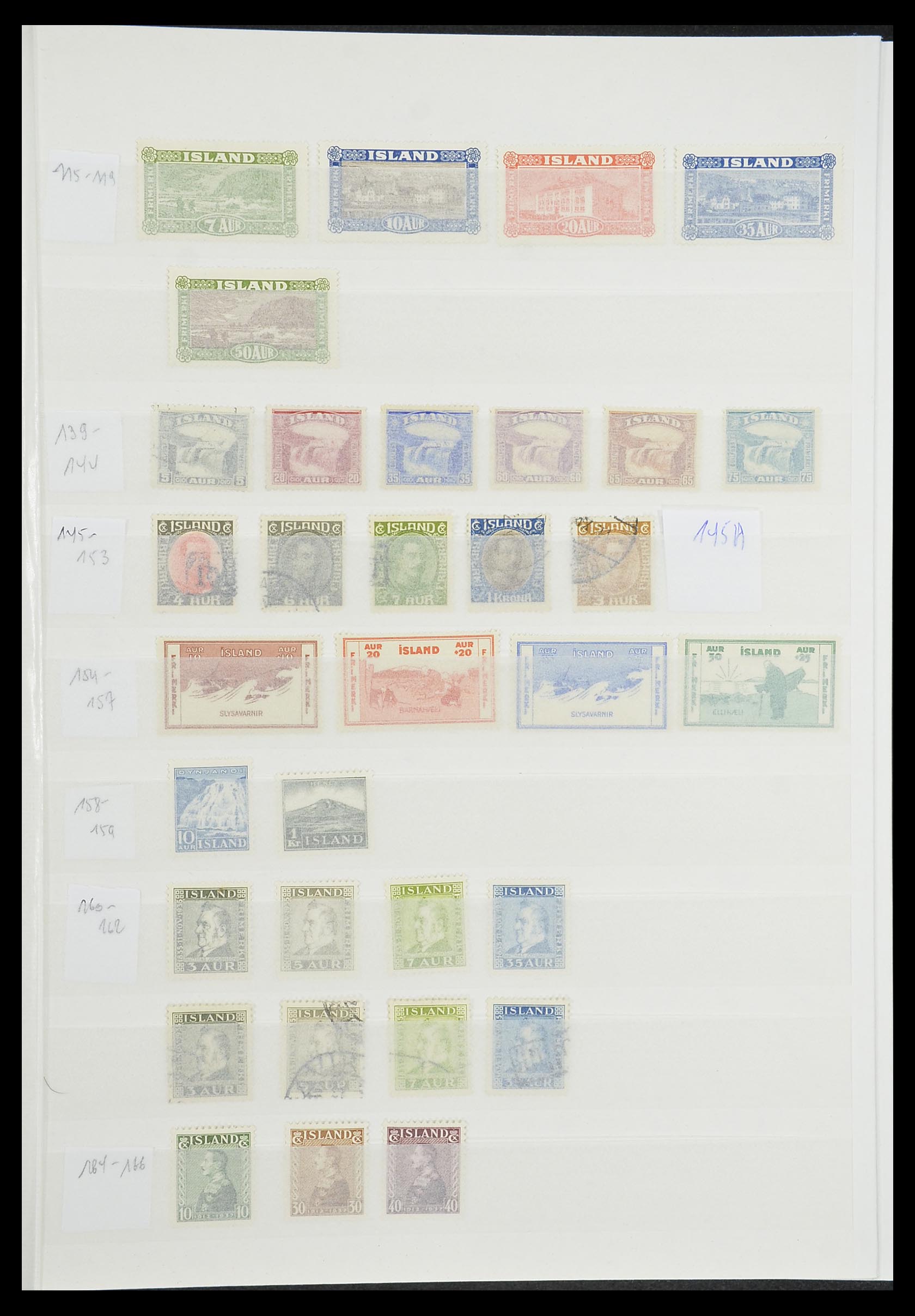33854 003 - Postzegelverzameling 33854 IJsland 1876-2005.
