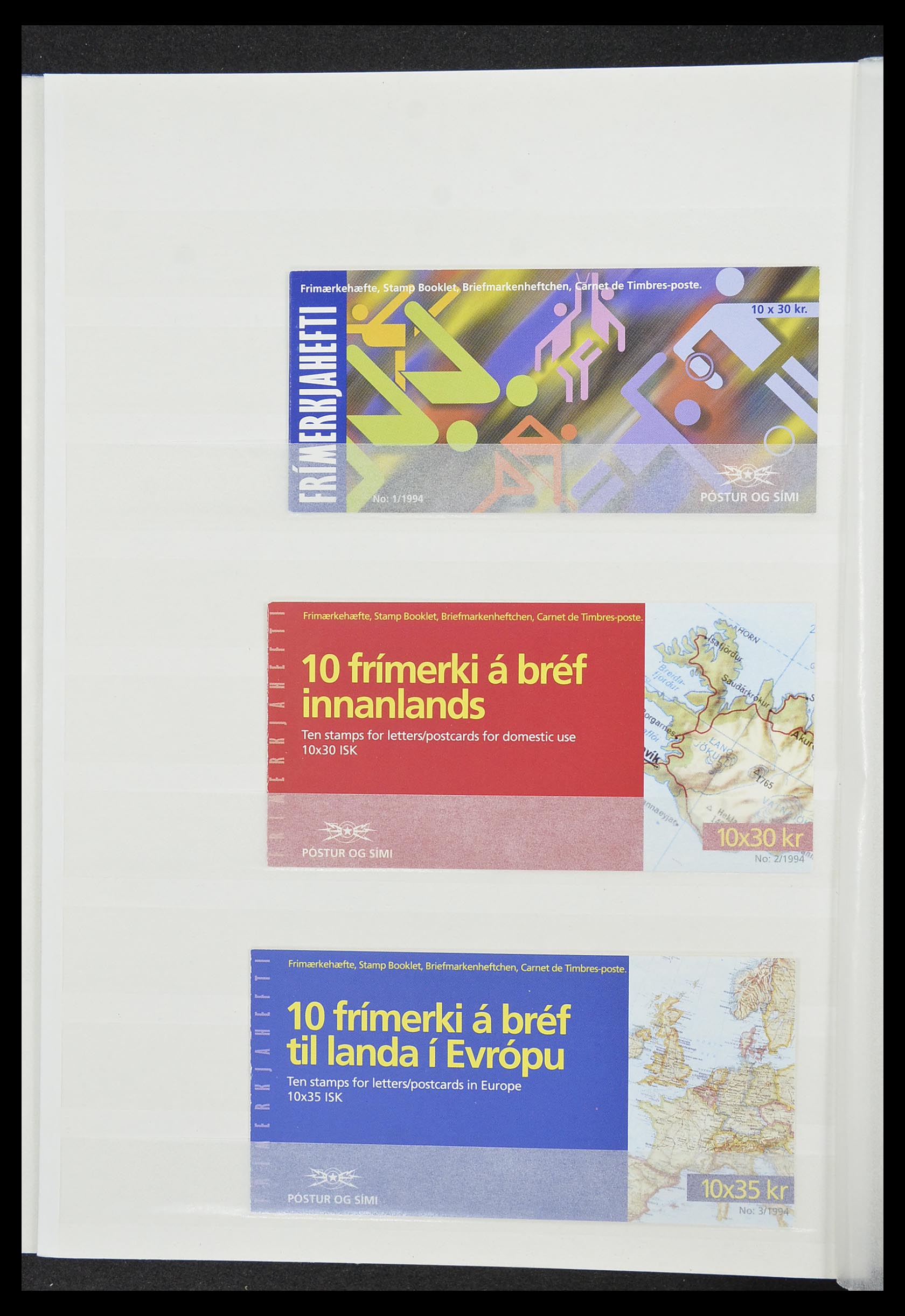 33854 030 - Postzegelverzameling 33854 IJsland 1876-2005.