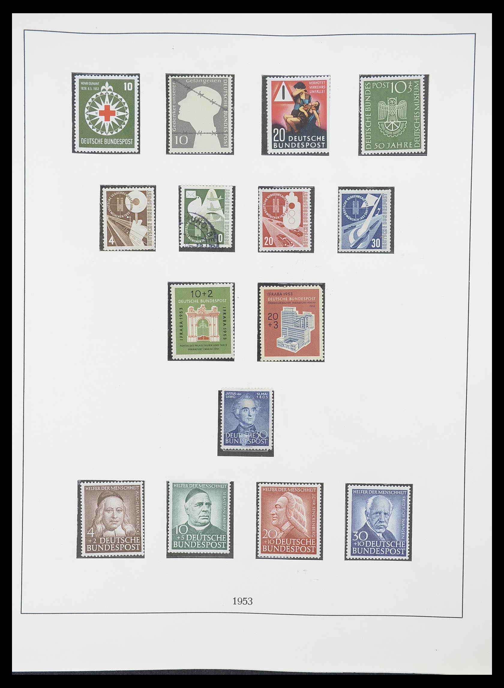 33856 005 - Postzegelverzameling 33856 Bundespost 1949-1977.