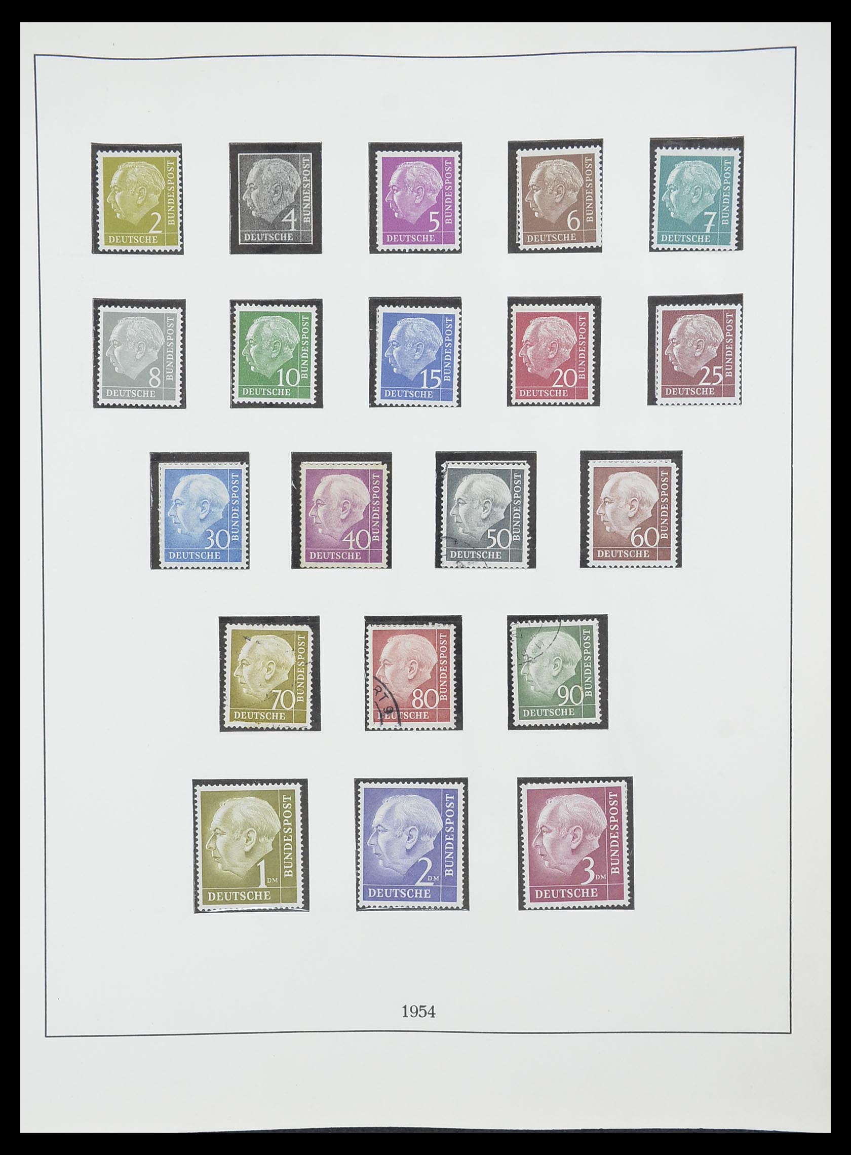 33856 006 - Postzegelverzameling 33856 Bundespost 1949-1977.