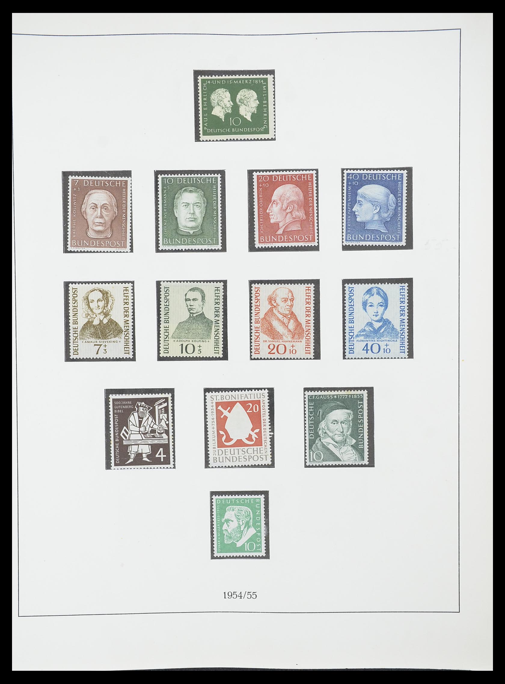 33856 007 - Postzegelverzameling 33856 Bundespost 1949-1977.
