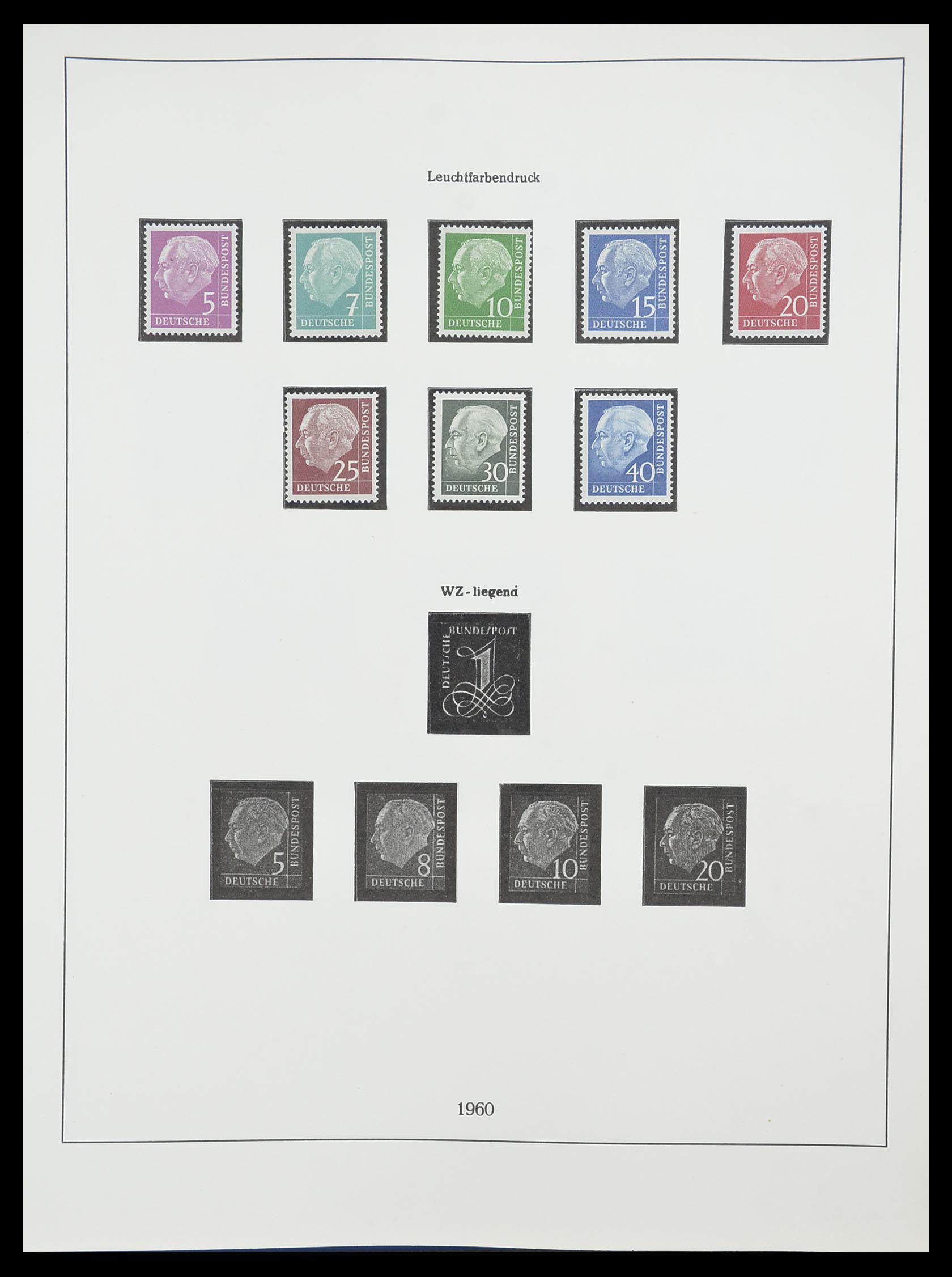 33856 020 - Stamp collection 33856 Bundespost 1949-1977.