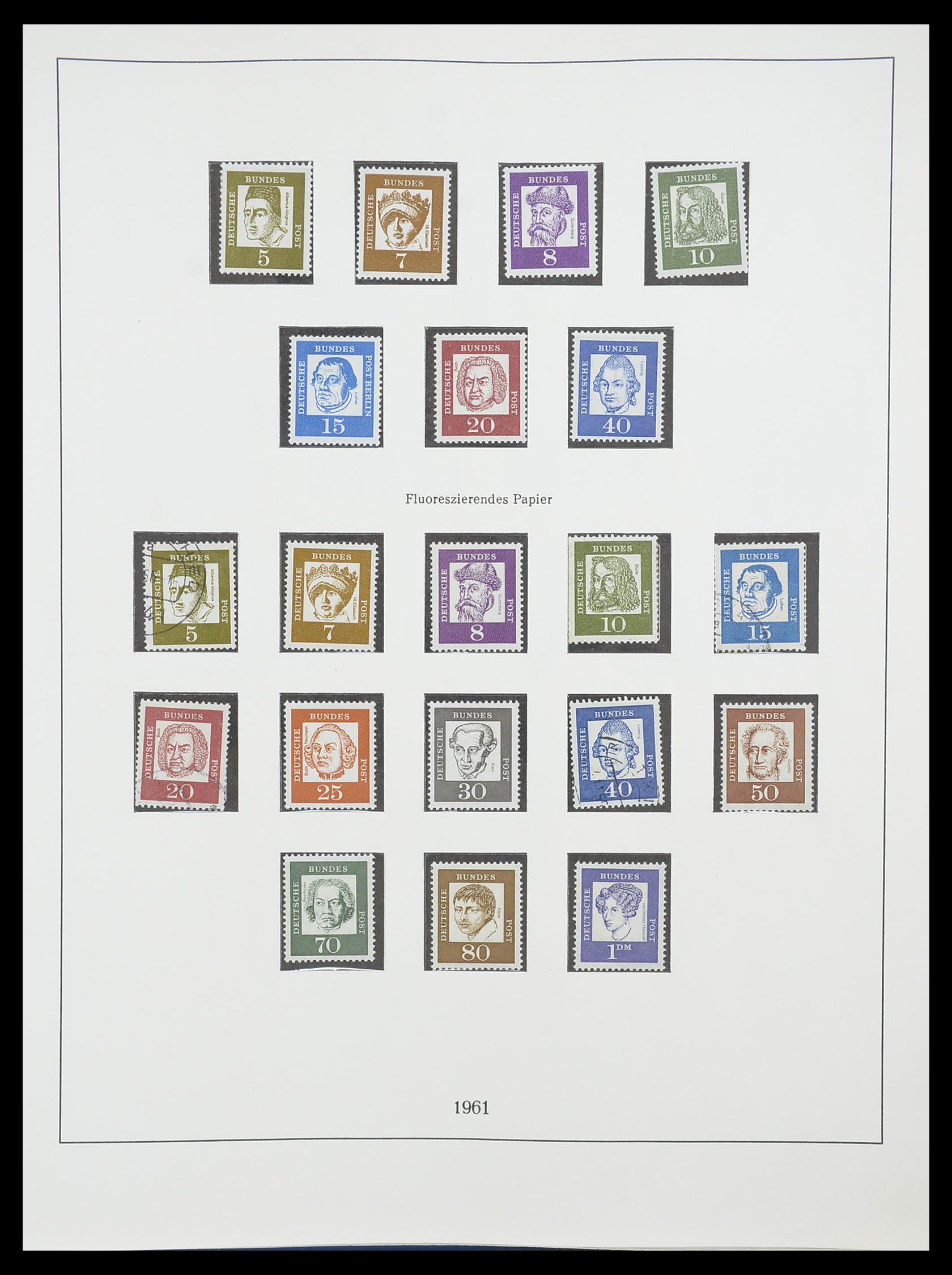 33856 022 - Postzegelverzameling 33856 Bundespost 1949-1977.