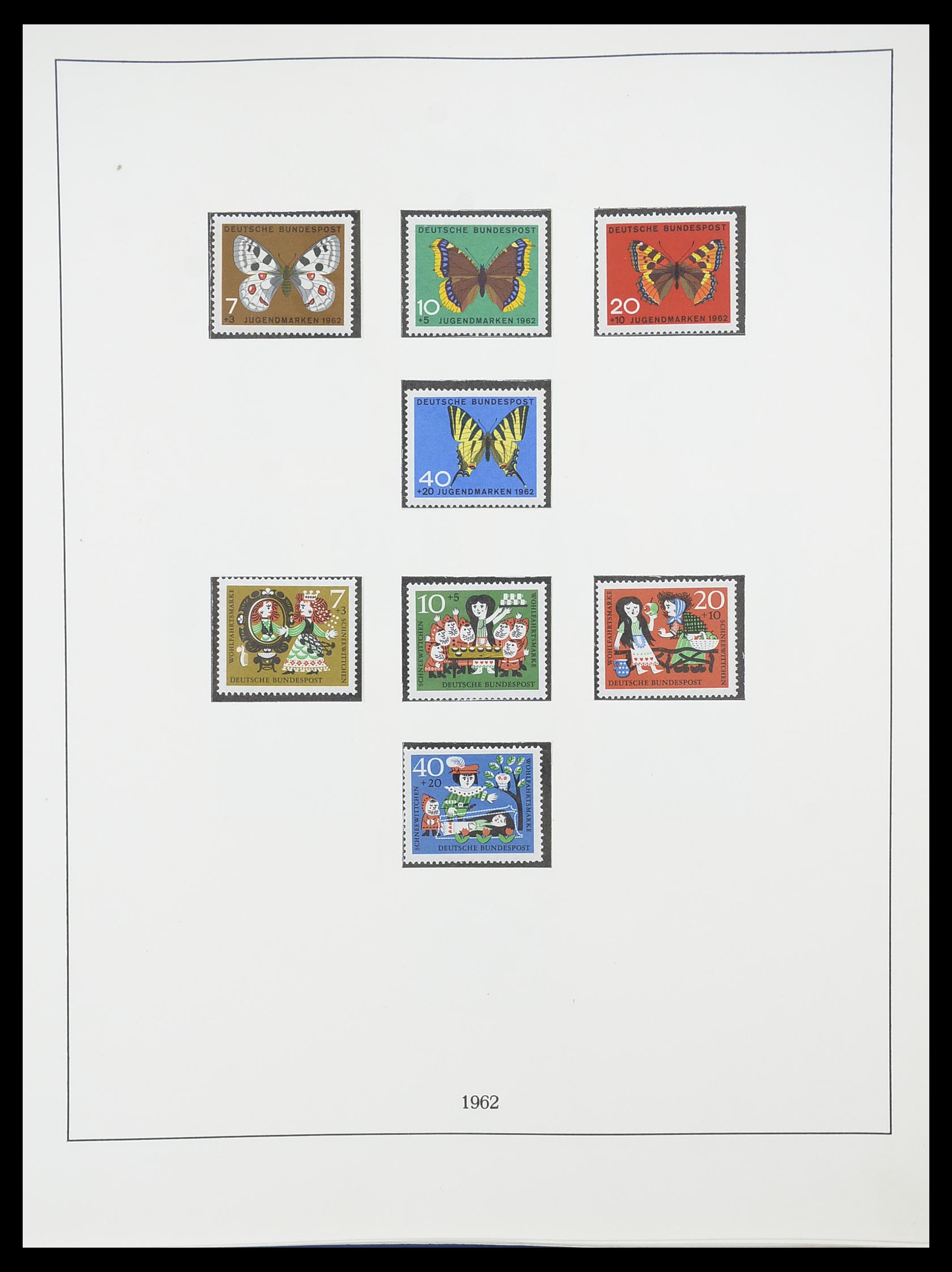 33856 024 - Postzegelverzameling 33856 Bundespost 1949-1977.