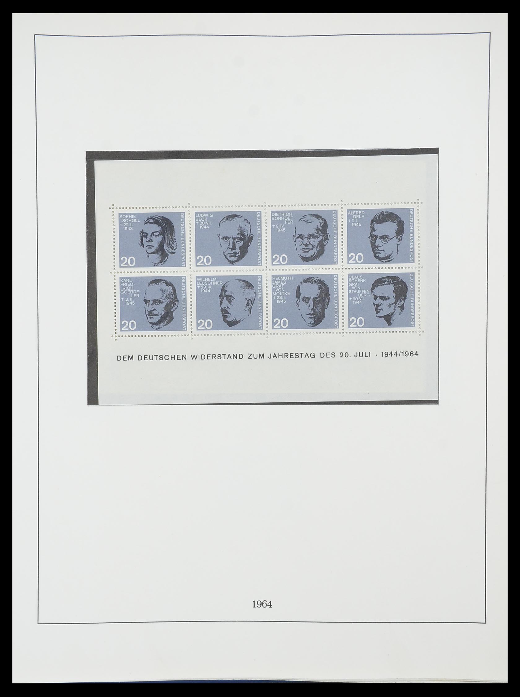 33856 029 - Postzegelverzameling 33856 Bundespost 1949-1977.
